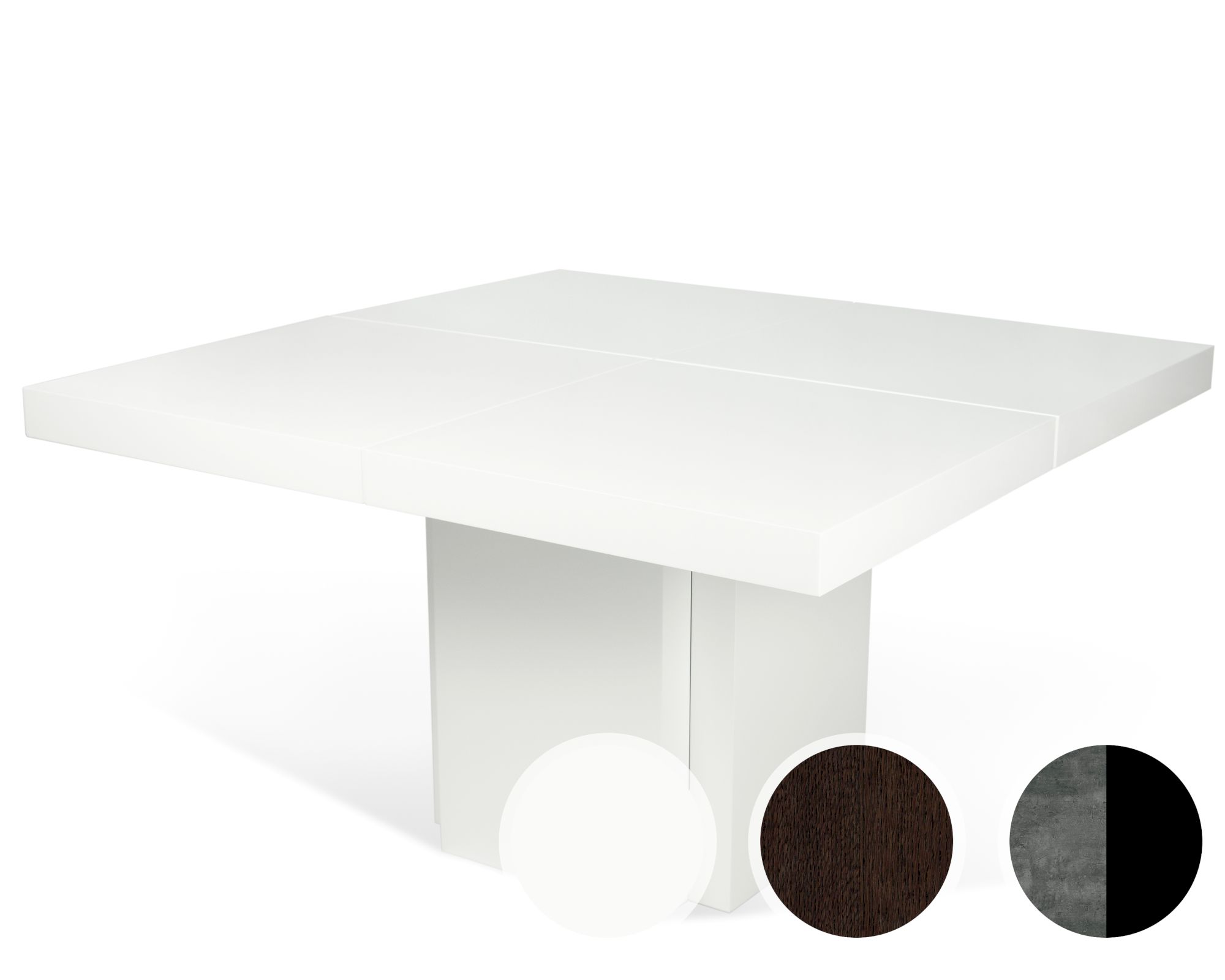 TemaHome »Dusk 130« Esstisch Beton - Schwarz