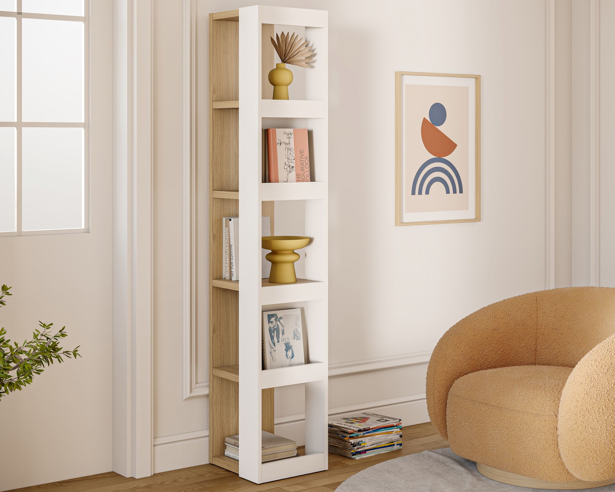 TemaHome »Ella« Bücherregal 40 hoch 40x188x34 cm