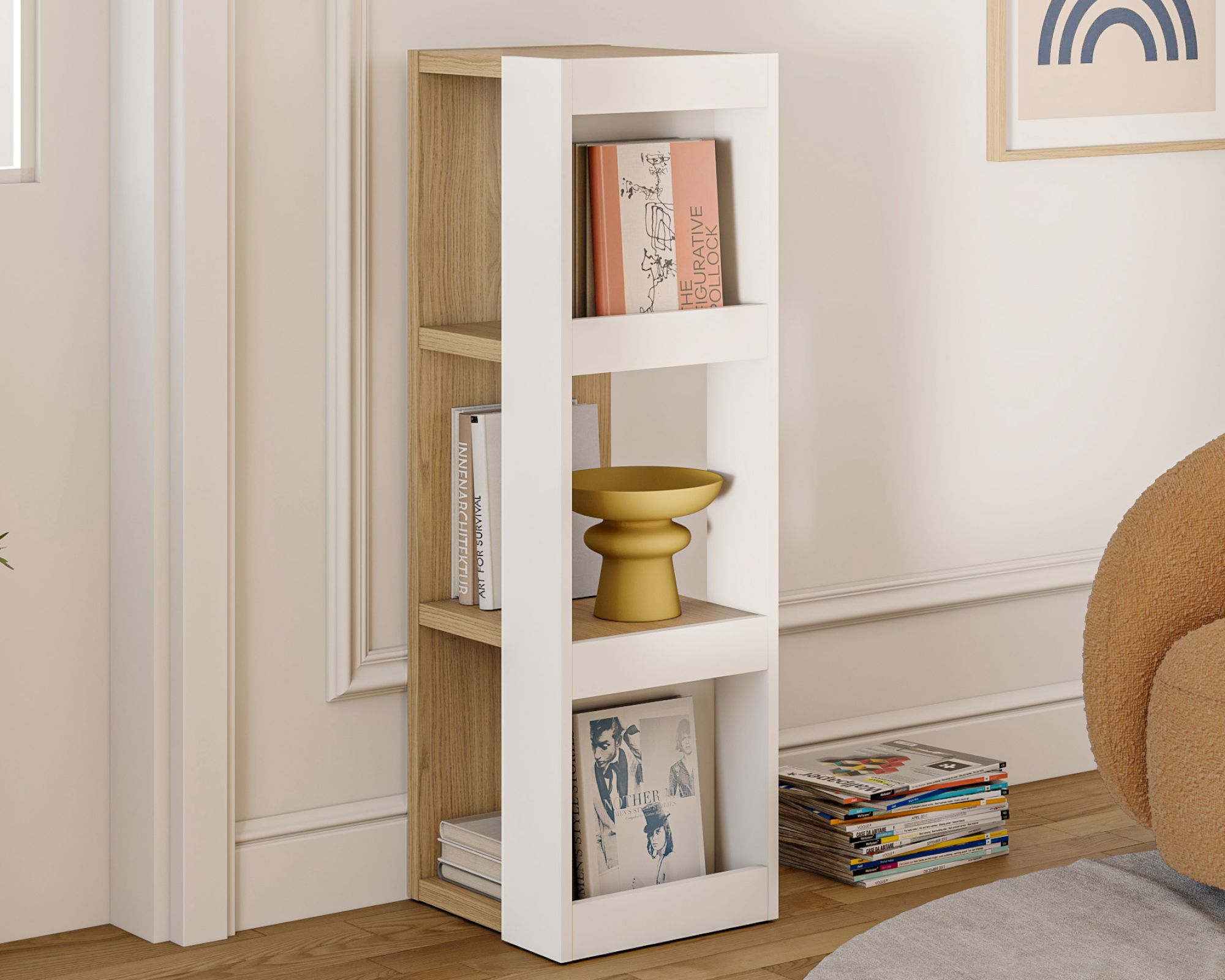 TemaHome »Ella« Bücherregal 40 niedrig 40x114x34 cm