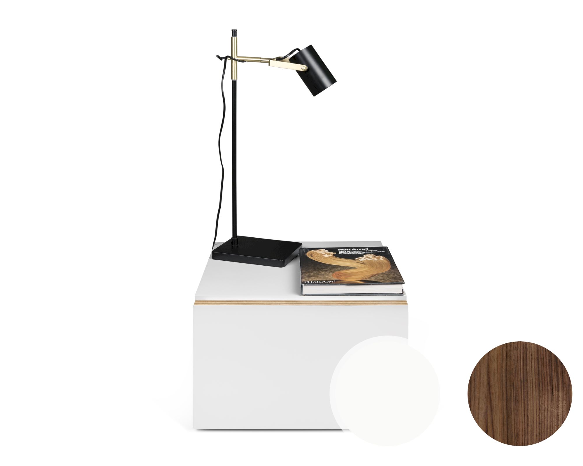 TemaHome »Float« Nachttisch Walnuss