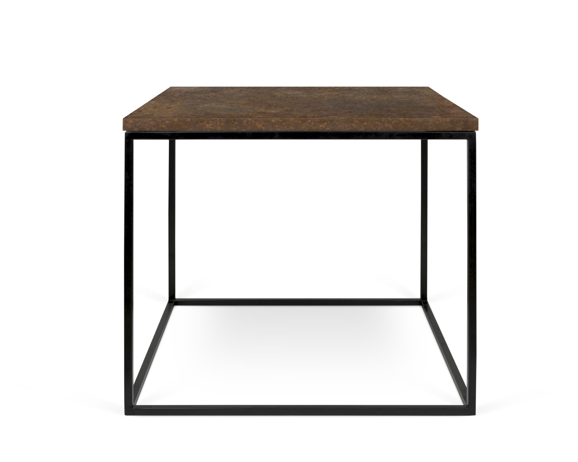 TemaHome »Gleam« Couch- und Beistelltisch Rusty Gleam 75 / Schwarz