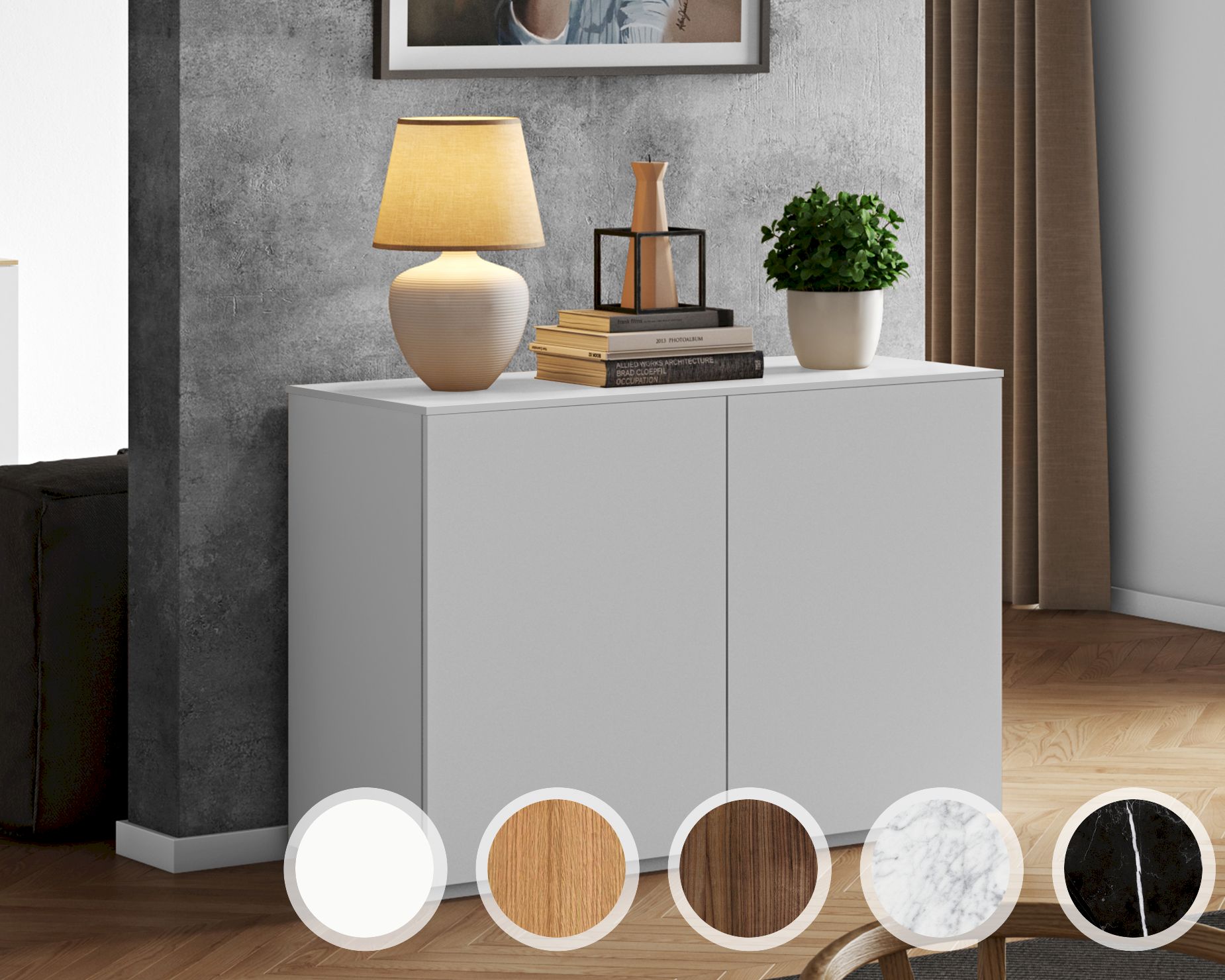 TemaHome »Join« Highboard - 120H1 Nussbaum