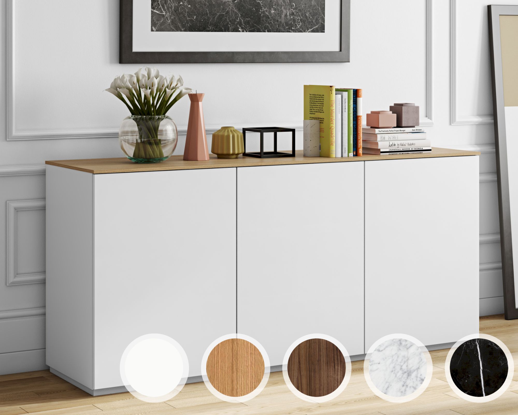 TemaHome »Join« Highboard - 180H2 Eiche