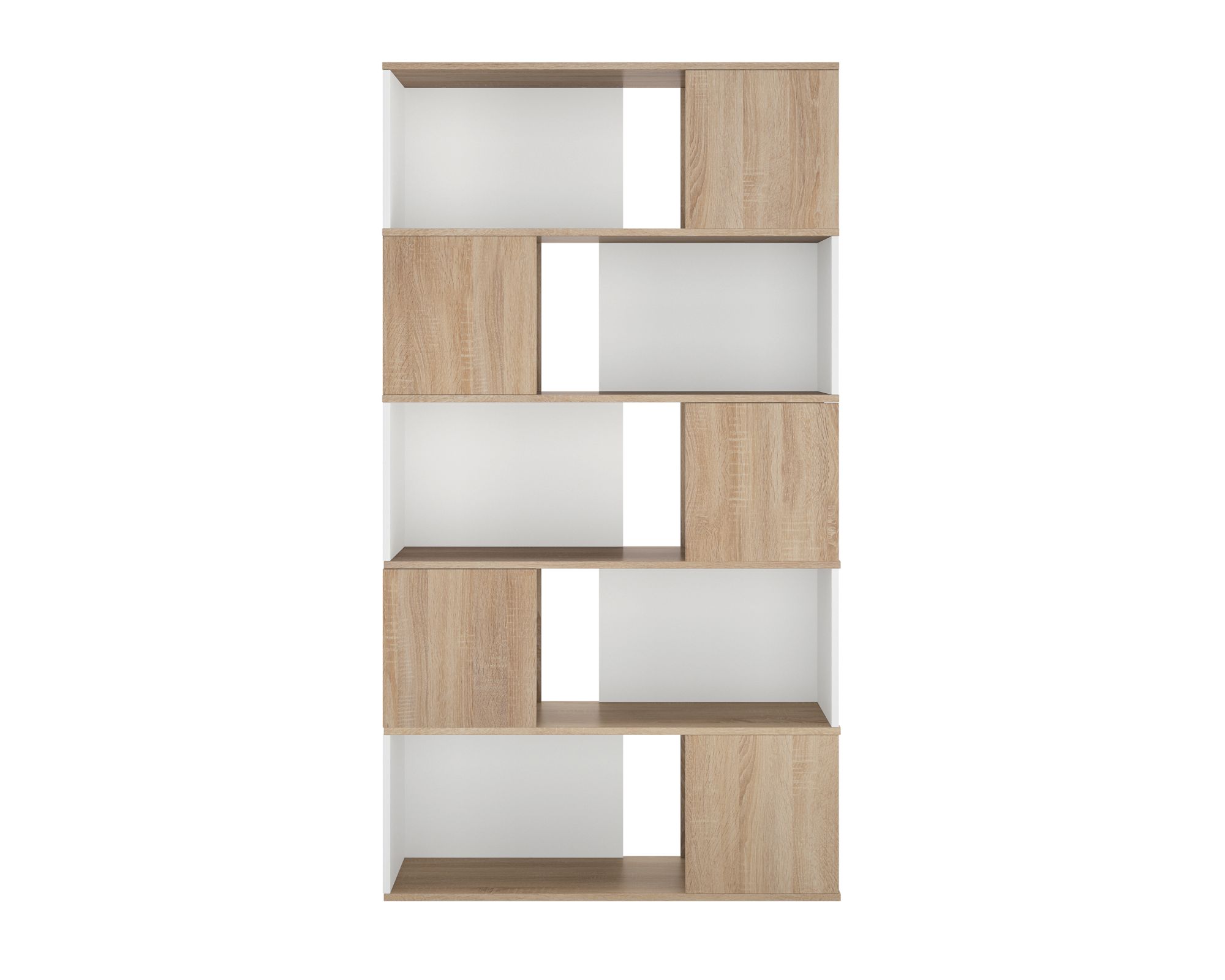 TemaHome »Rossio« Bücherregal Weiß 98x180x33 cm