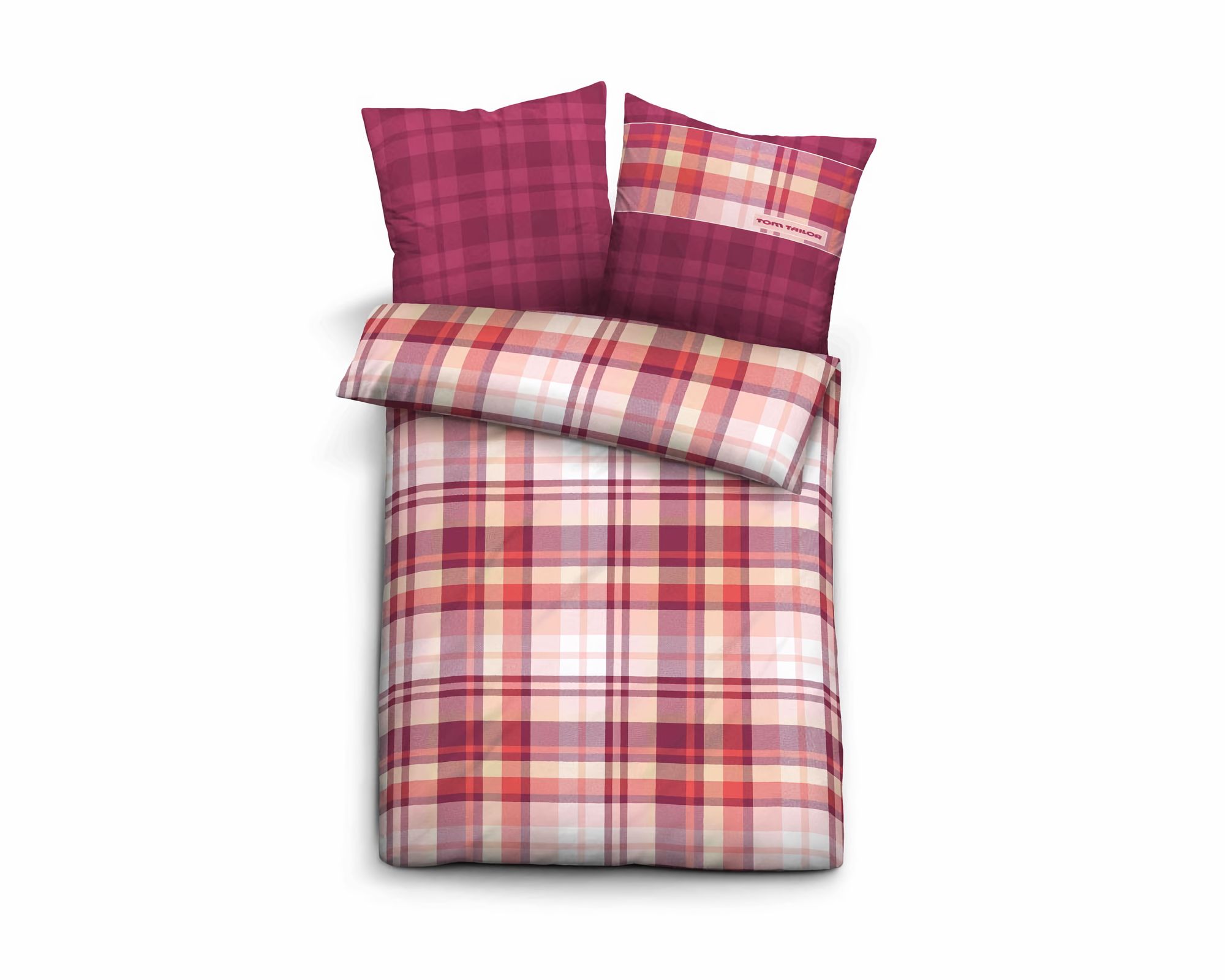 Tom-Tailor Satin Bettwäsche 69441 Fb. 819 155x220 cm / 80x80 cm