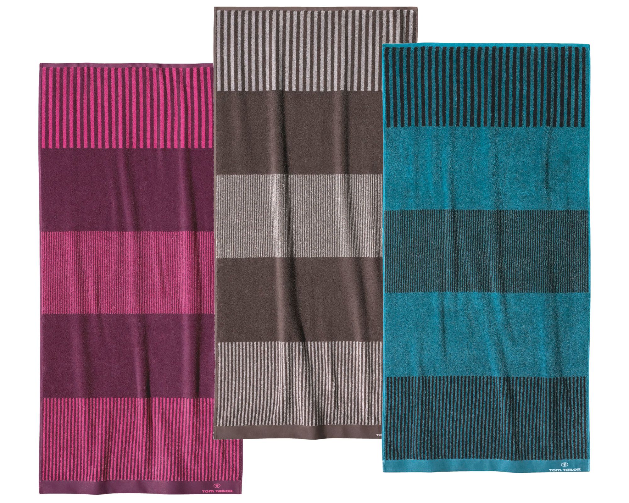 Tom-Tailor »Walk« Frottier Handtücher 100238 Handtuch 50x100 cm Fb. 921 Pink