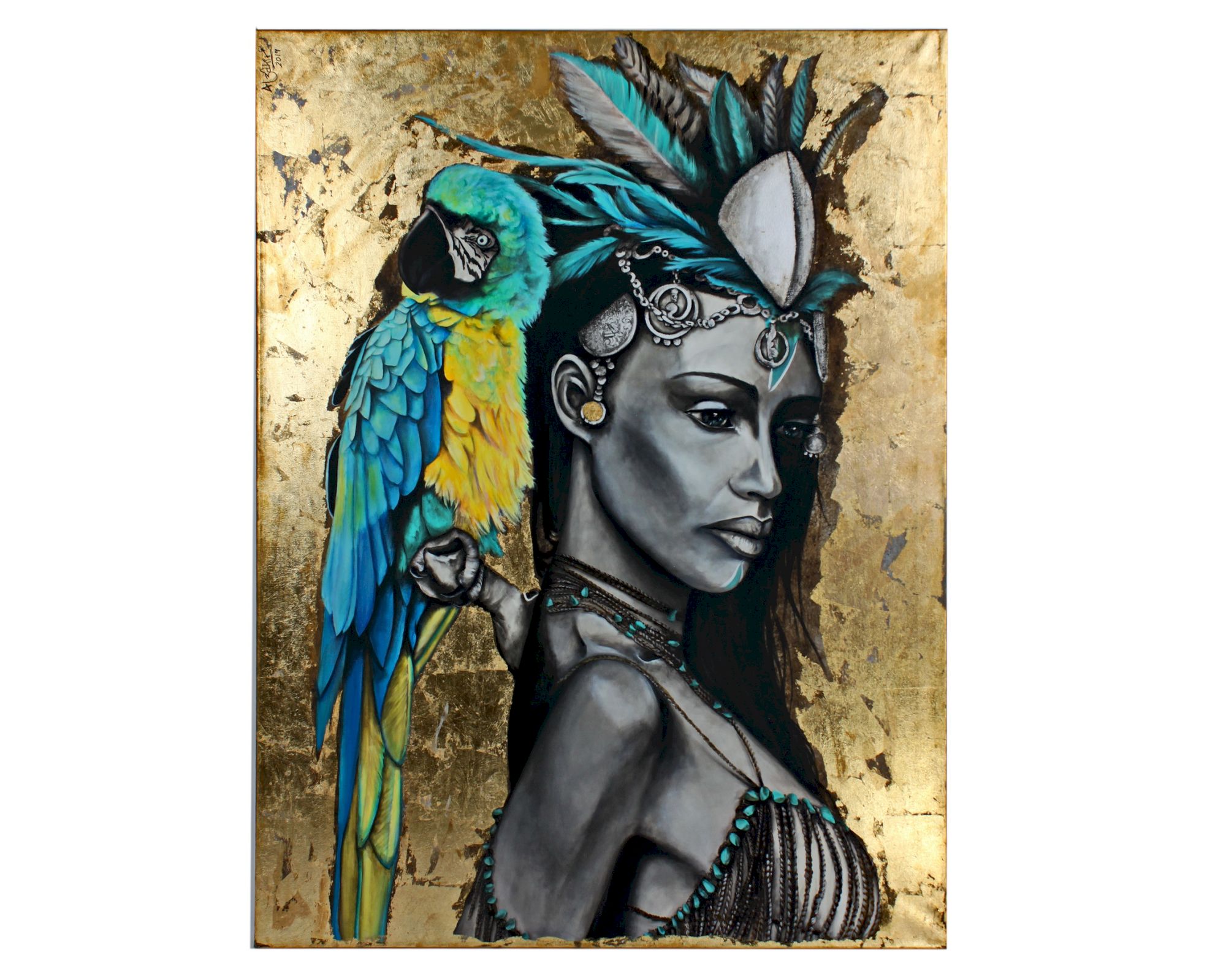 VOSS Design Acryl-Bild Amazone 120x160 cm