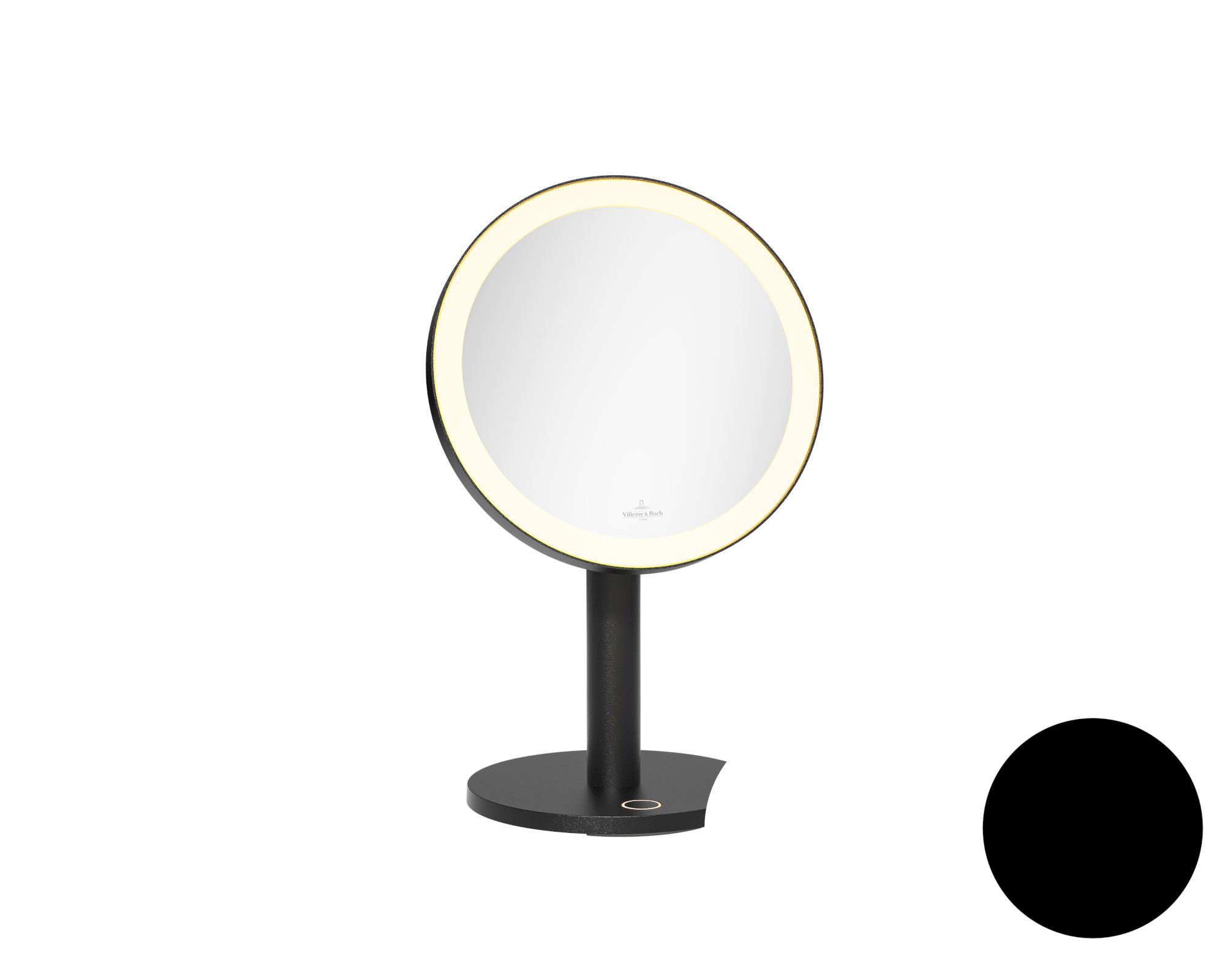 Villeroy&Boch »Como« Kosmetikspiegel schwarz