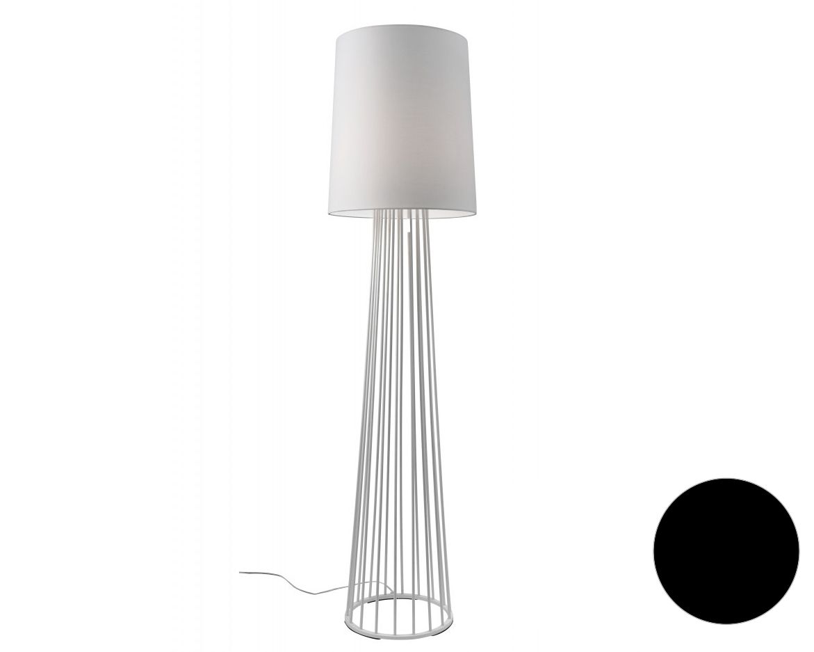 Villeroy&Boch »Mailand« Stehleuchte 155x40 cm / schwarz