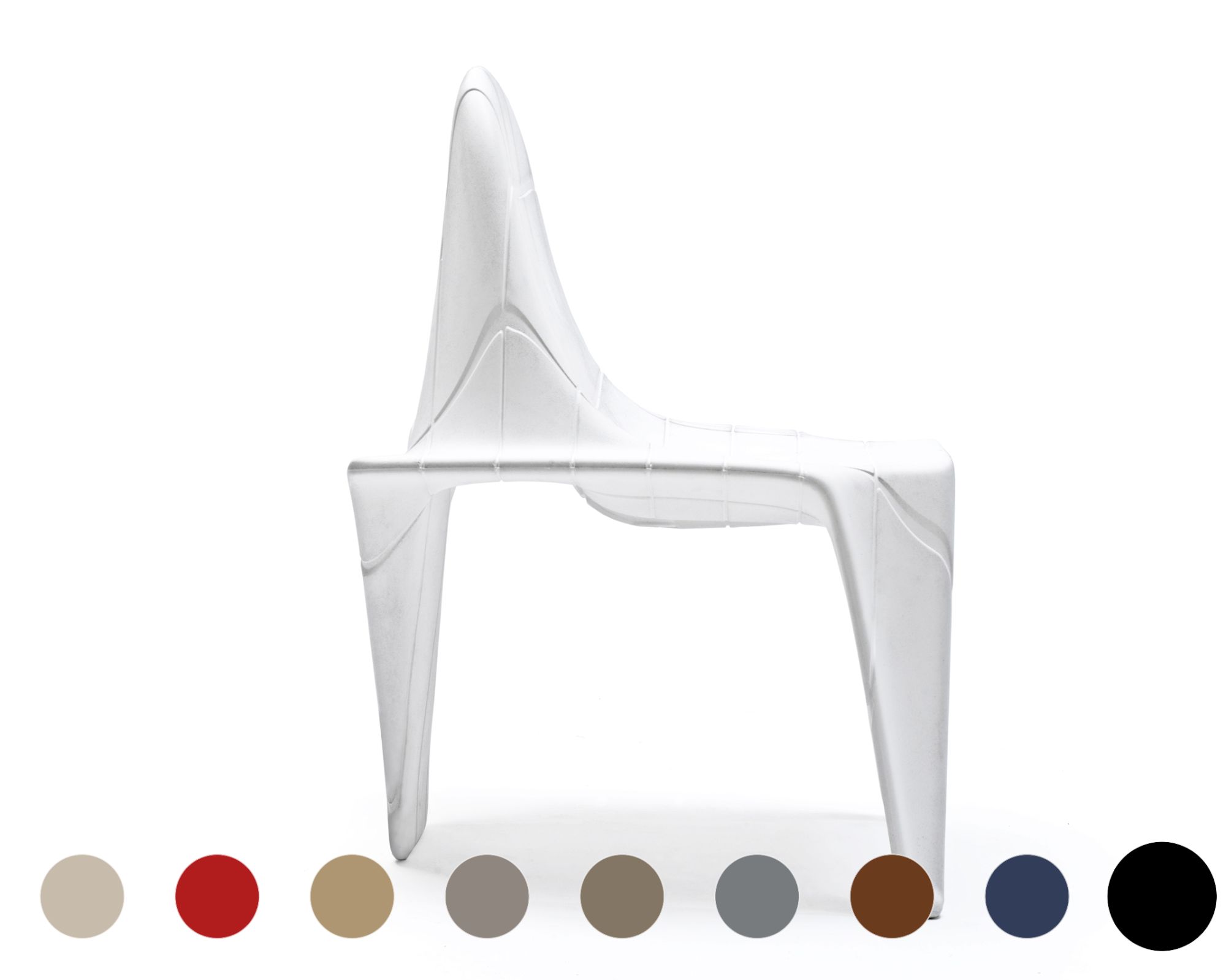 Vondom »F3« Outdoor Stuhl Basic matt / Ice