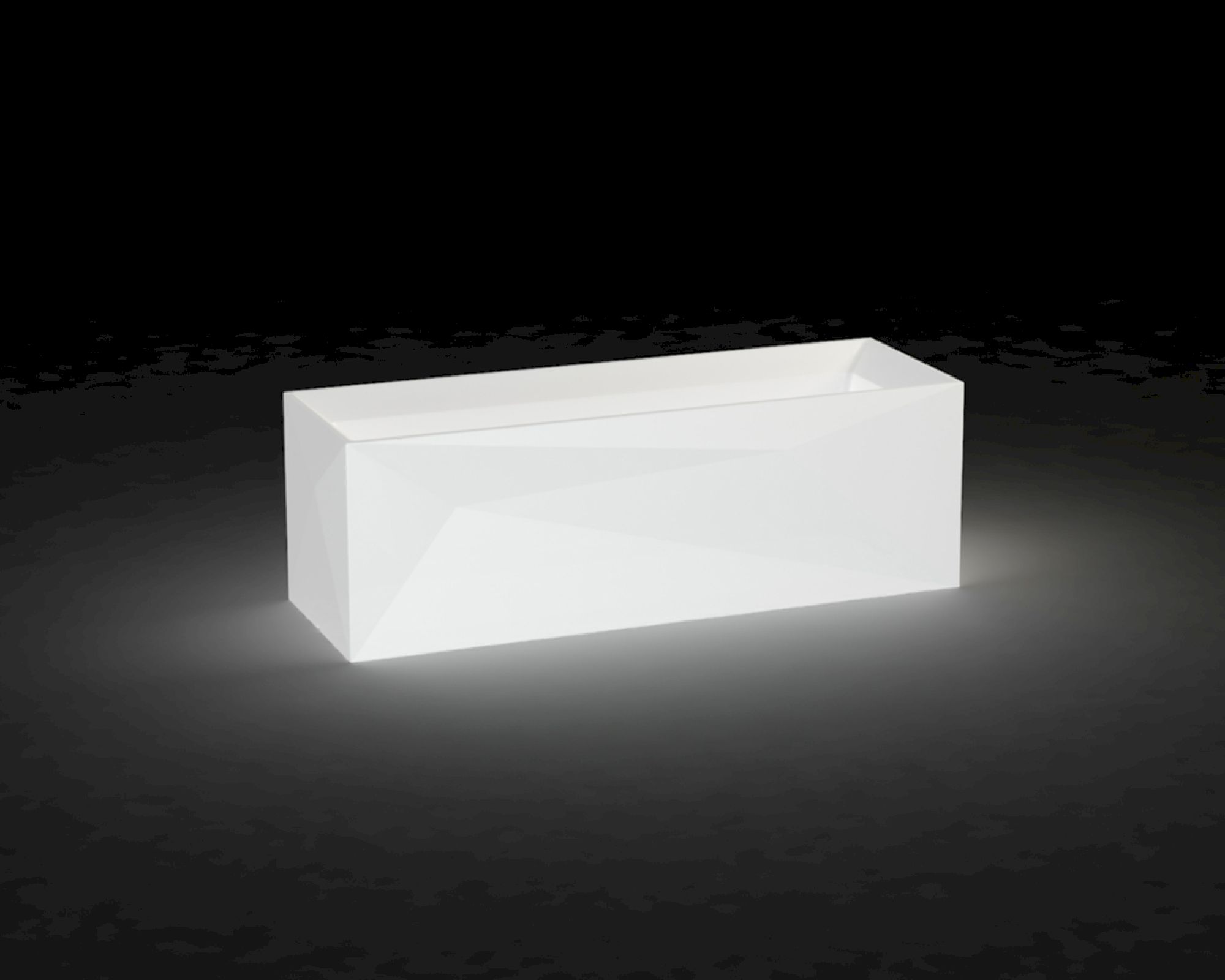 Vondom »FAZ« Jardiniere Outdoor Pflanzengefäß - LED - Beleuchtung DMX