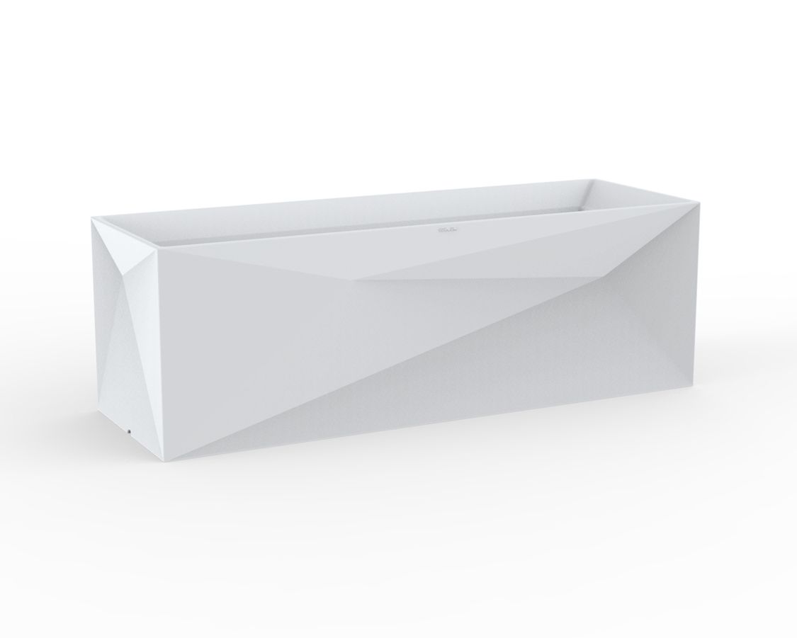 Vondom »FAZ« Jardiniere Outdoor Pflanzengefäß White / Basic Matt