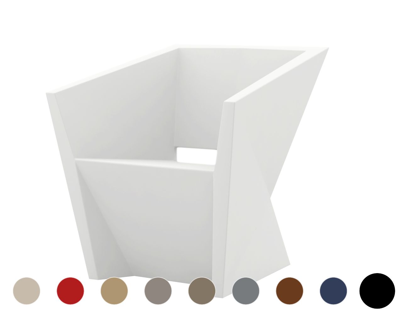 Vondom »FAZ« Outdoor Sessel Basic matt / Taupe