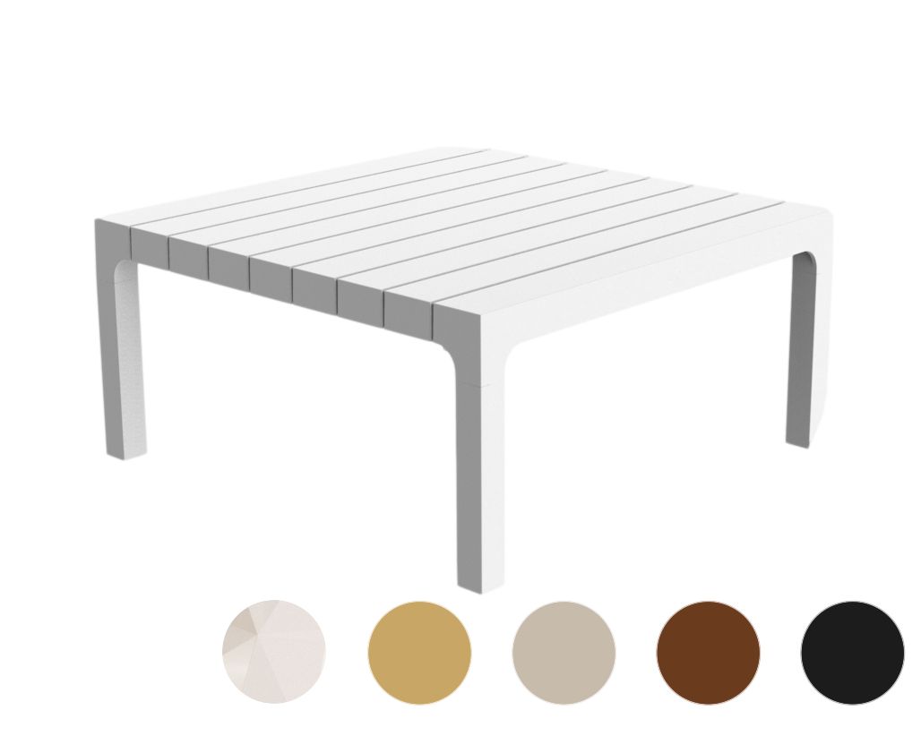 Vondom »SPRITZ« Outdoor Beistelltisch Basic matt / Mostaza