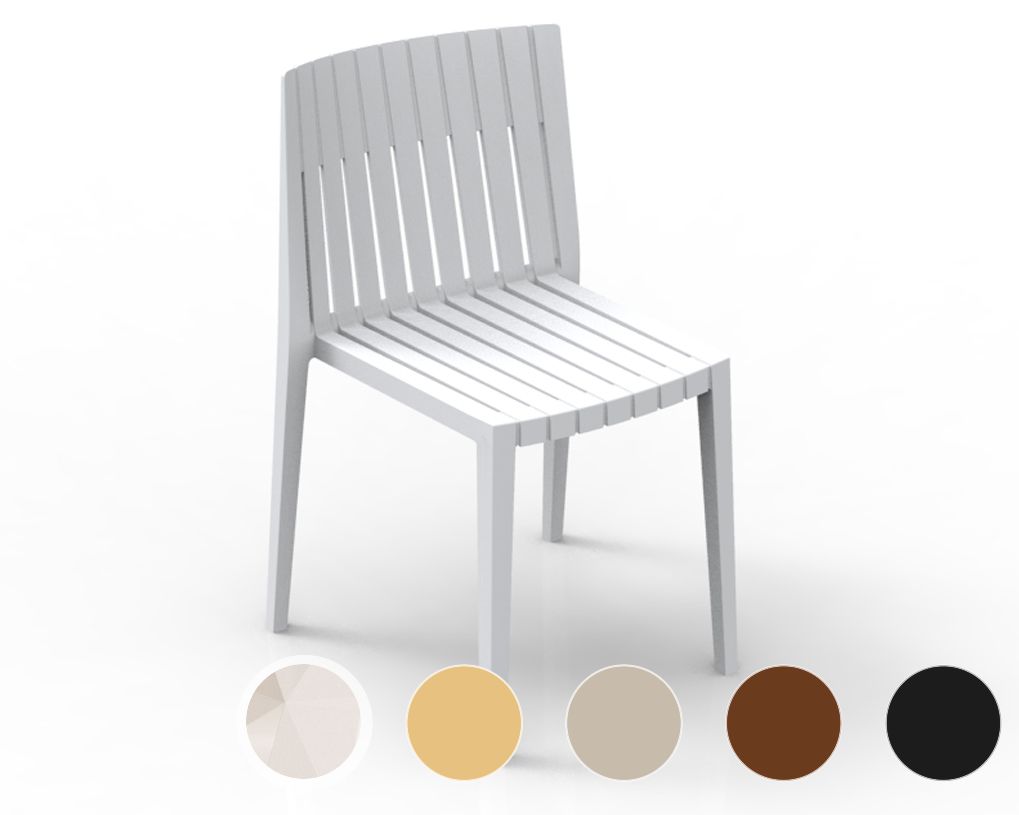 Vondom »SPRITZ« Outdoor Stuhl Basic matt / Mustard