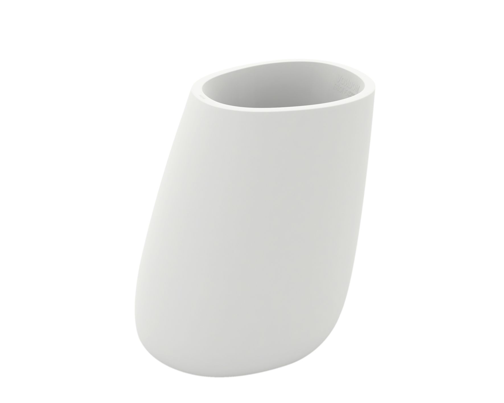 Vondom »STONE« Outdoor Pflanzengefäss 60x70x47cm / Basic Matt / Ecru