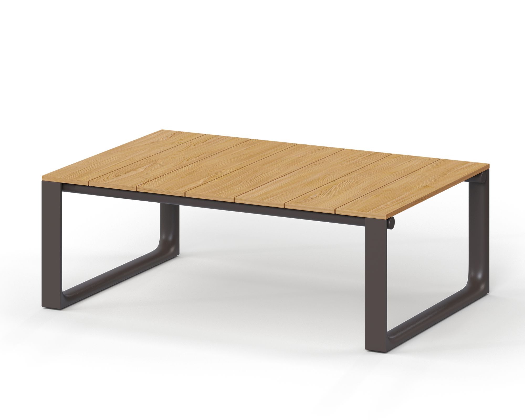 Vondom »TULUM« Outdoor Couchtisch Cacao / natural teak