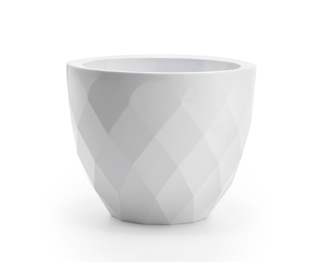 Vondom »VASO« Nano Outdoor Pflanzengefäß 18x15 cm / White / Basic Matt