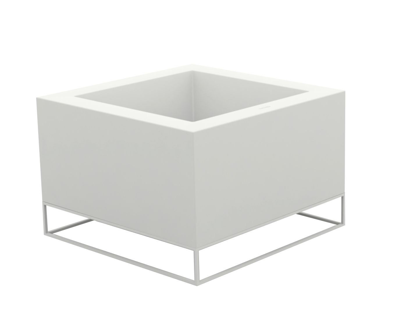 Vondom »VELA« Land Outdoor Pflanzengefäss Basic matt / Taupe