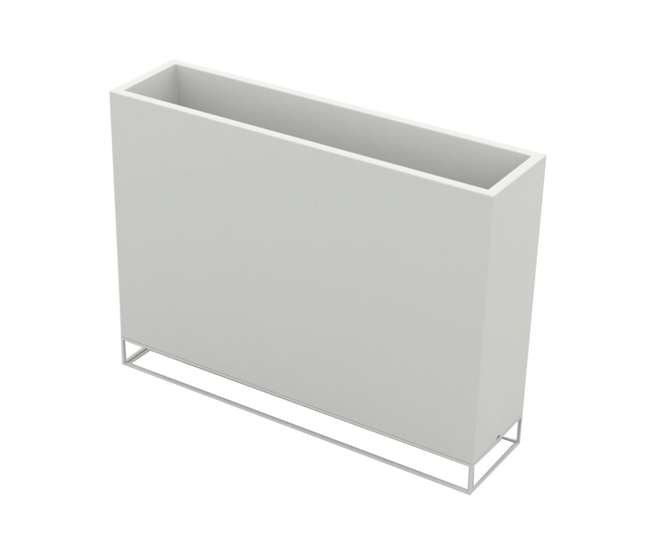 Vondom »VELA« Wall Outdoor Pflanzengefäss Basic matt / Taupe