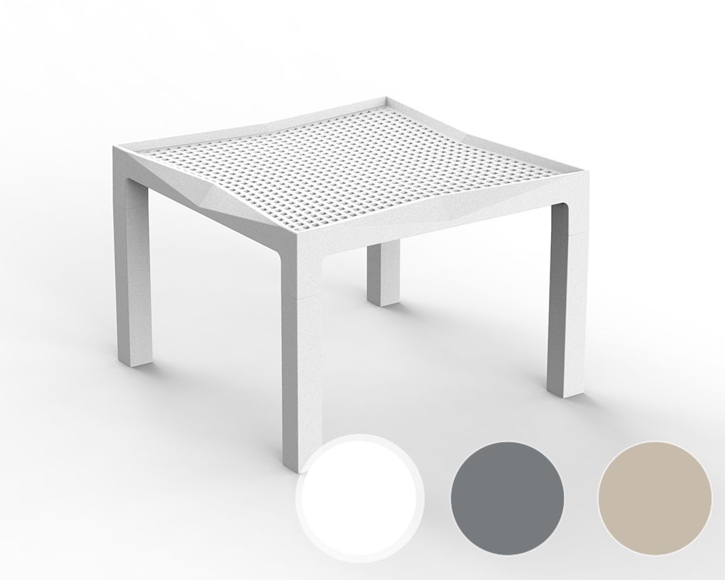 Vondom »VOXEL« Outdoor Beistelltisch White