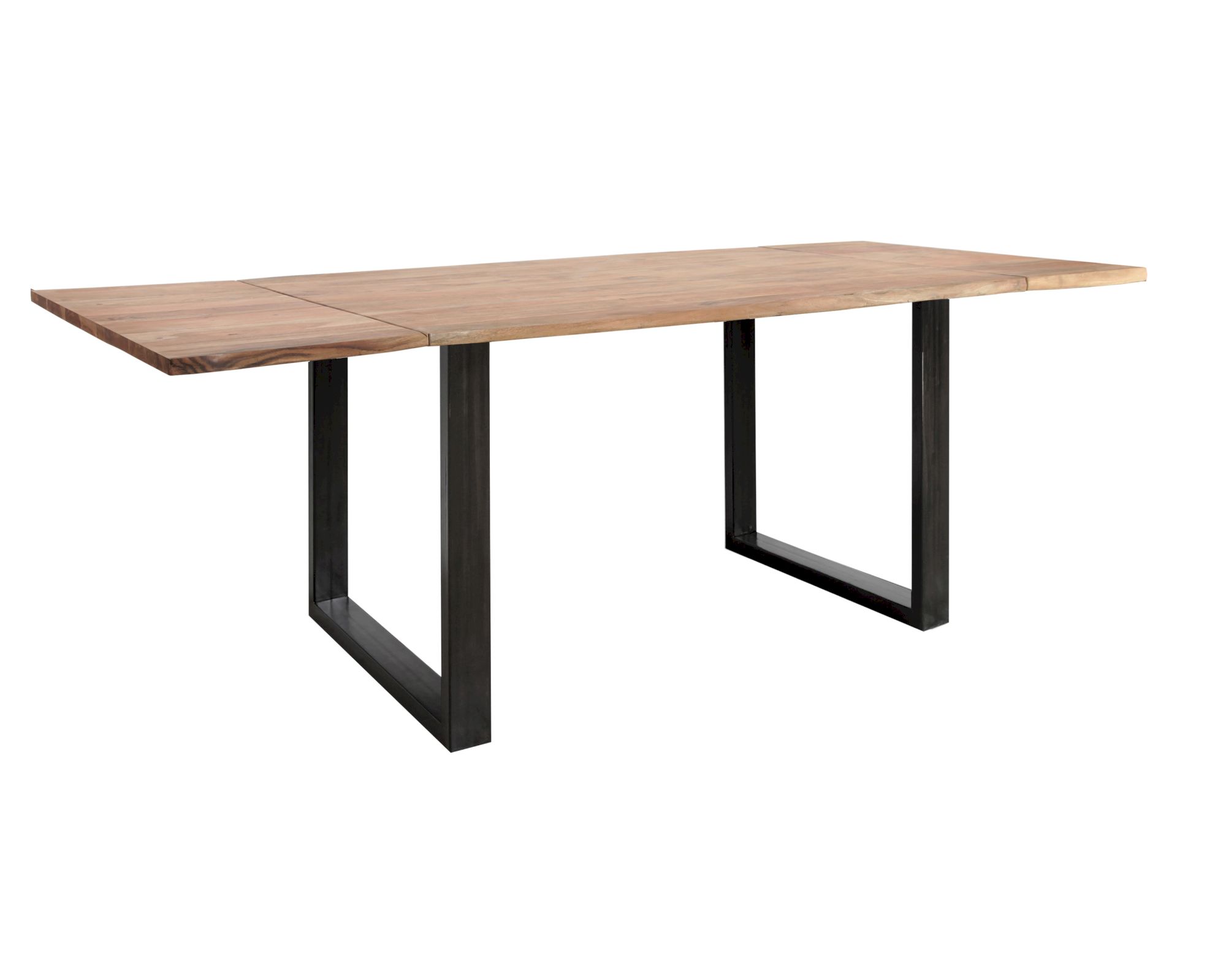 WOLFMÖBEL »Tucson« Massivholz Esstisch mit Ansteckplatten 140/220x90 cm