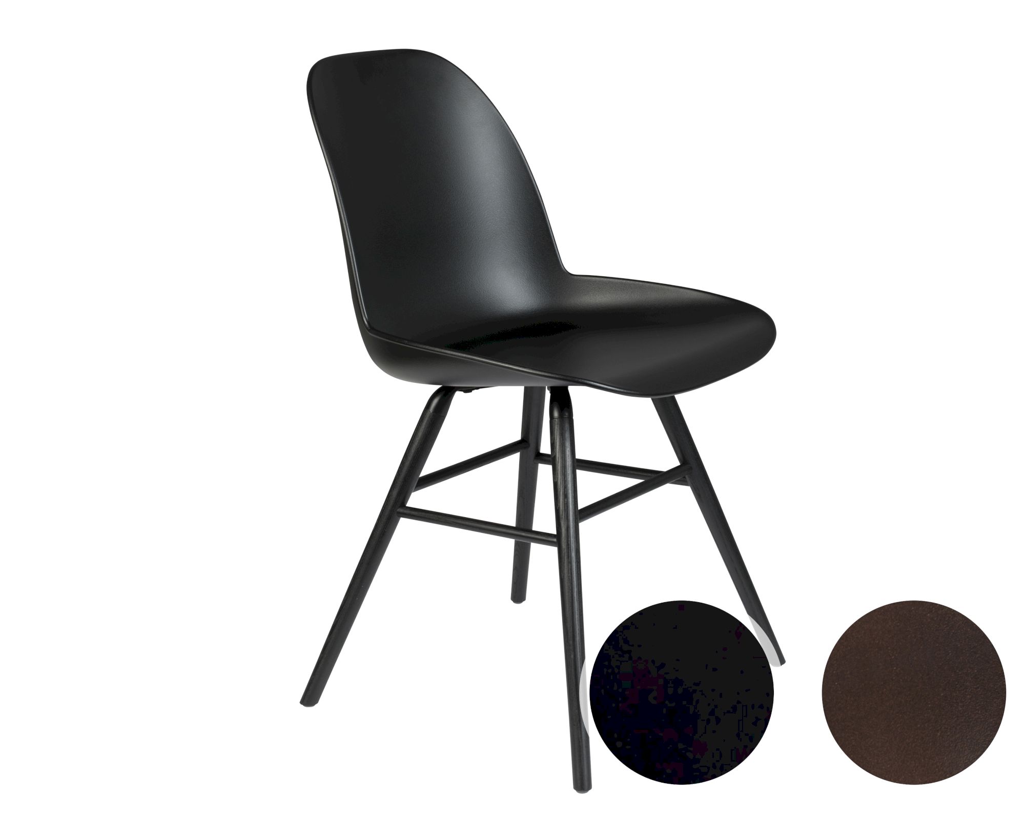Zuiver »Albert Kuip« Designer-Stuhl II coffee