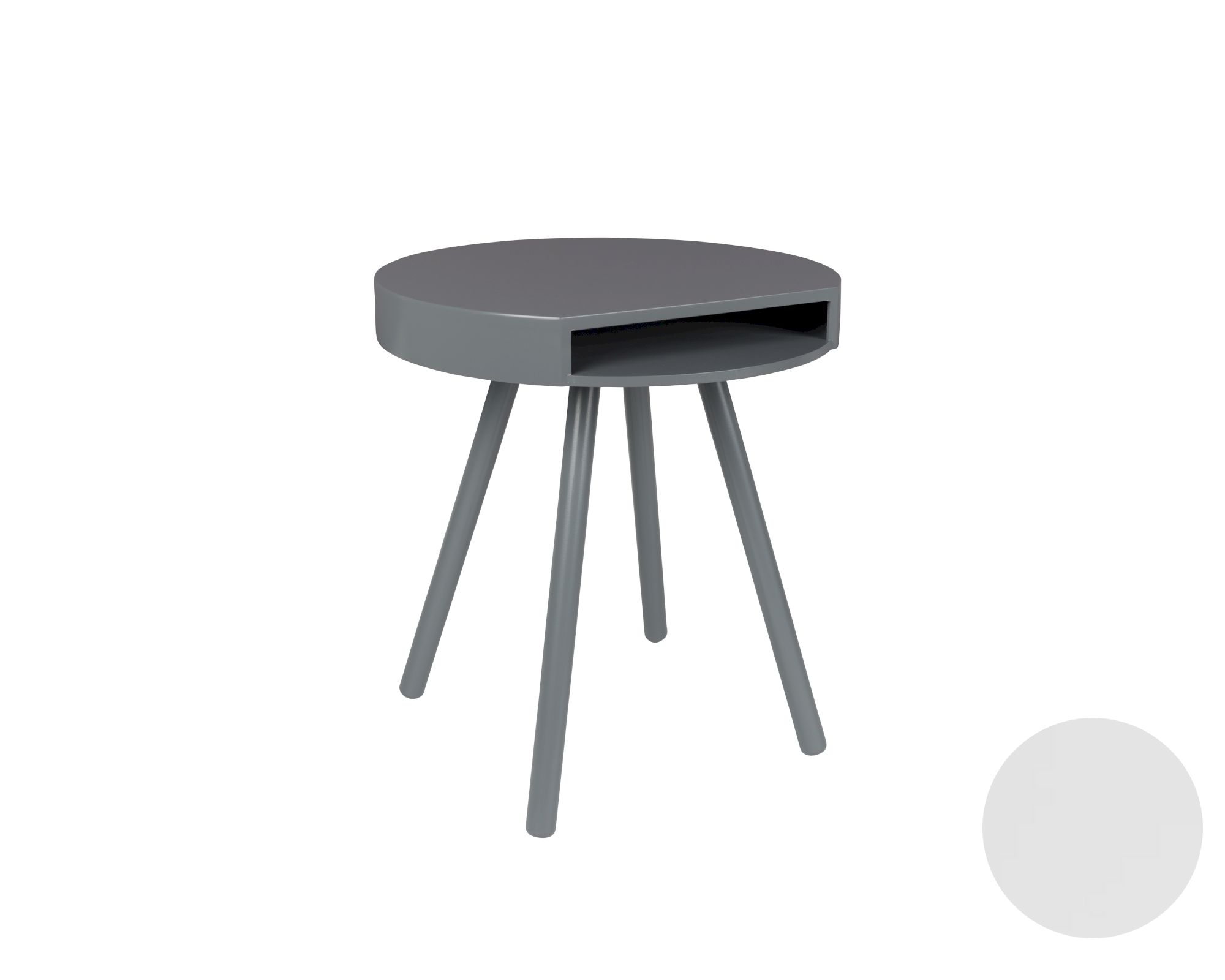 Zuiver Beistelltisch Hide & Seek Weiss