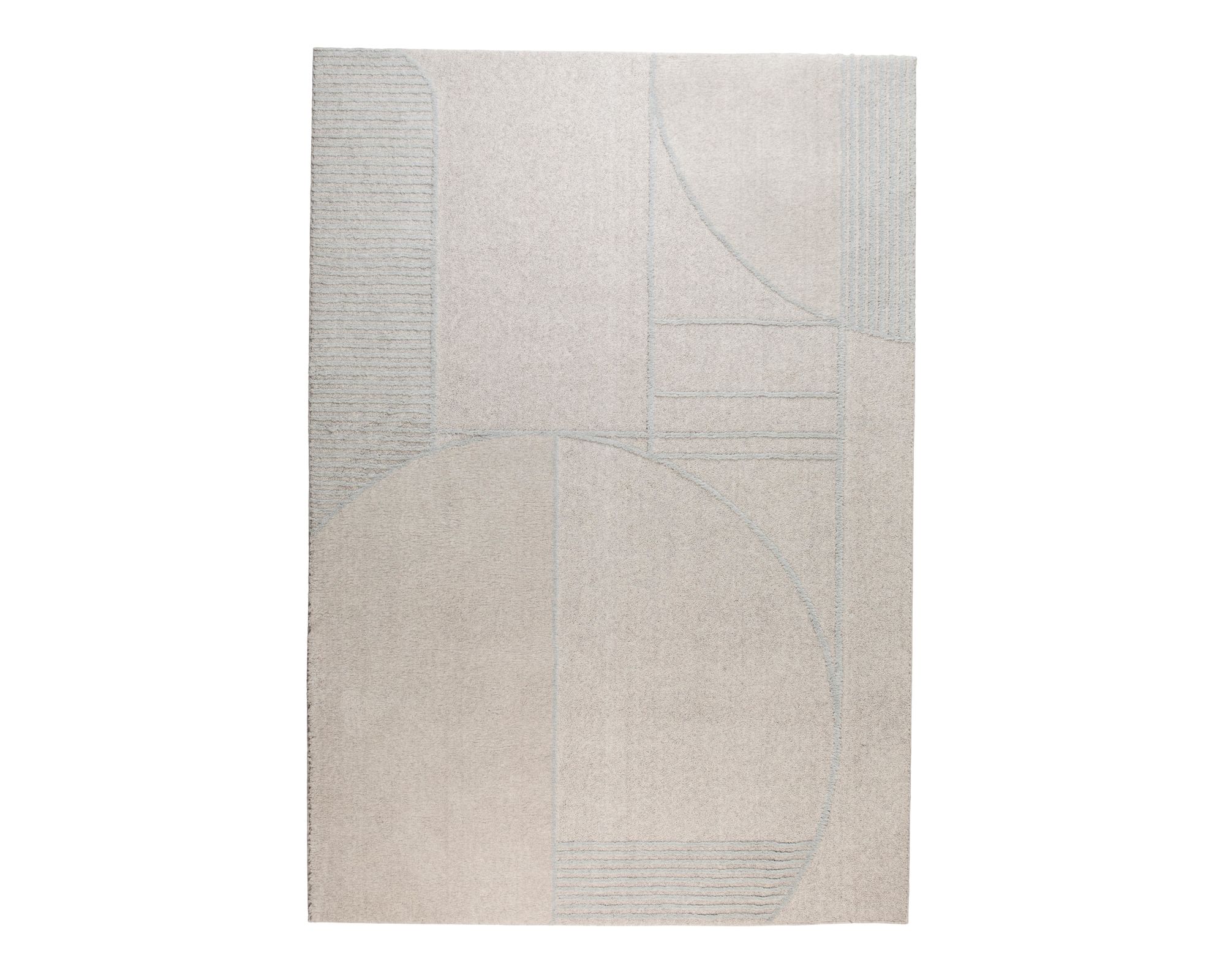 Zuiver »Bliss« Teppich grau/blau 200x300 cm