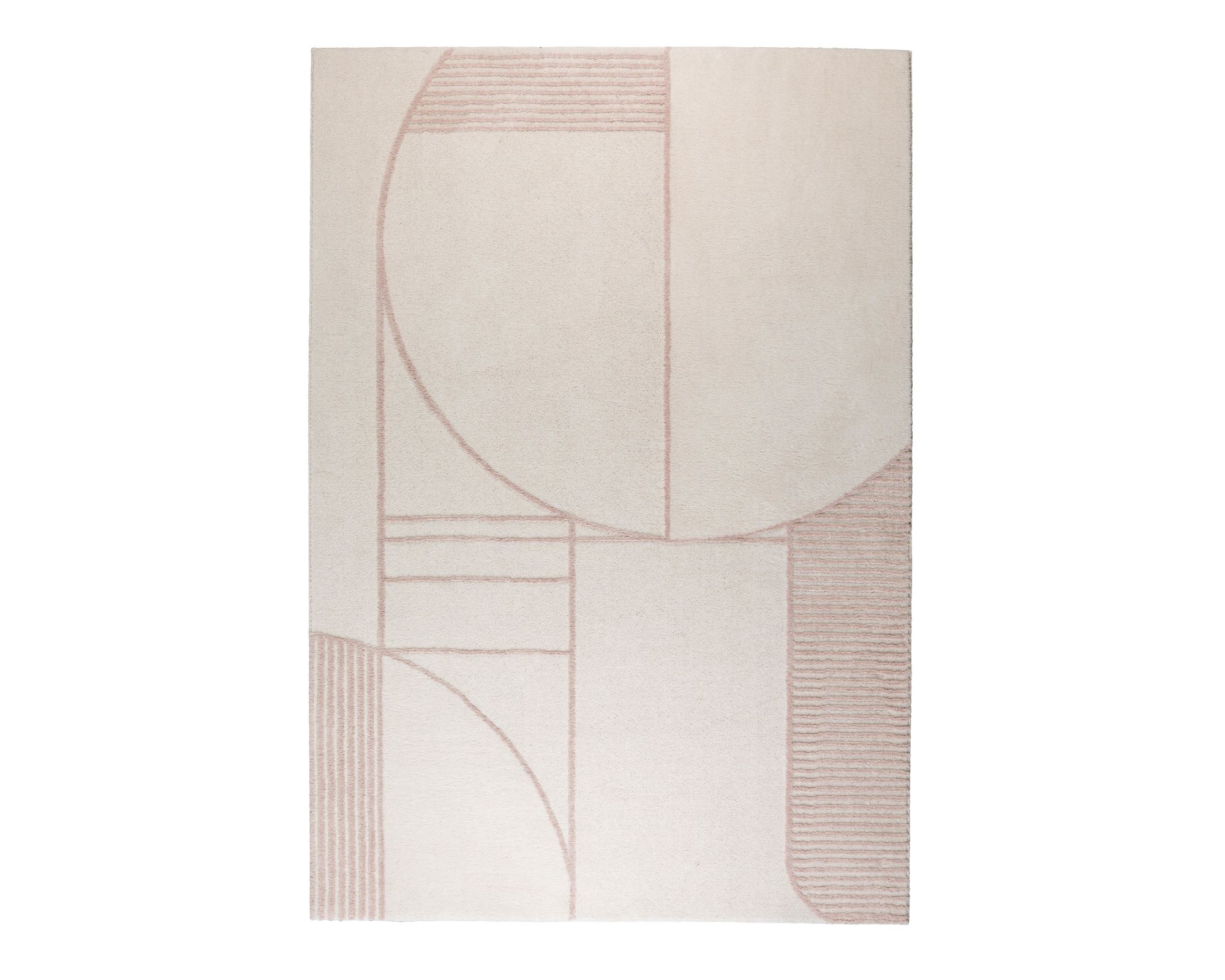 Zuiver »Bliss« Teppich natur/rosa 200x300 cm