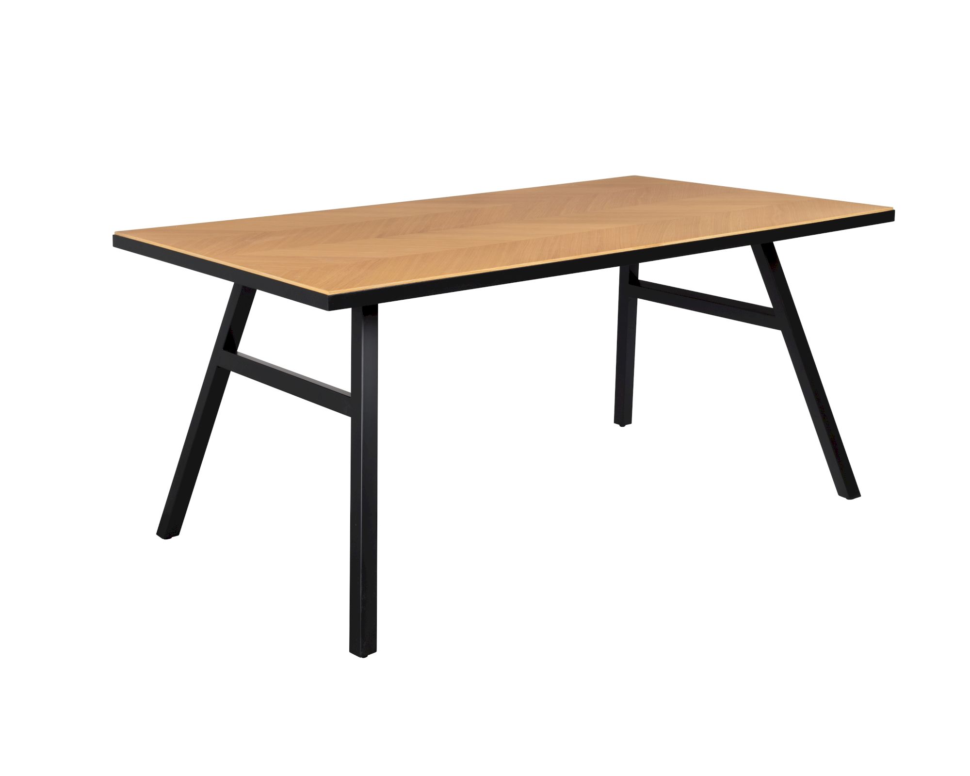 Zuiver Designer-Esstisch Seth 180x90 cm / Schwarz