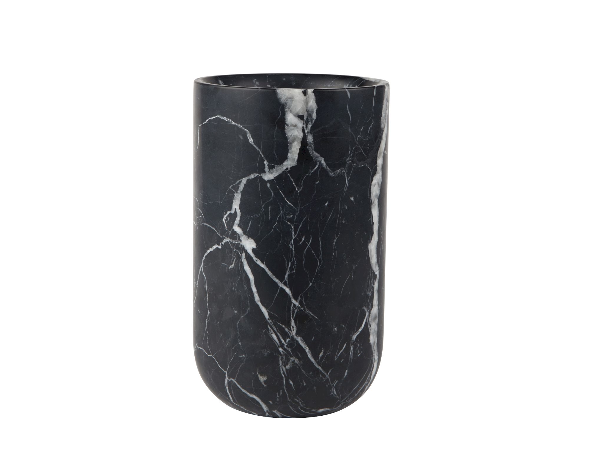 Zuiver »Fajen« Marmor Vase Weiß
