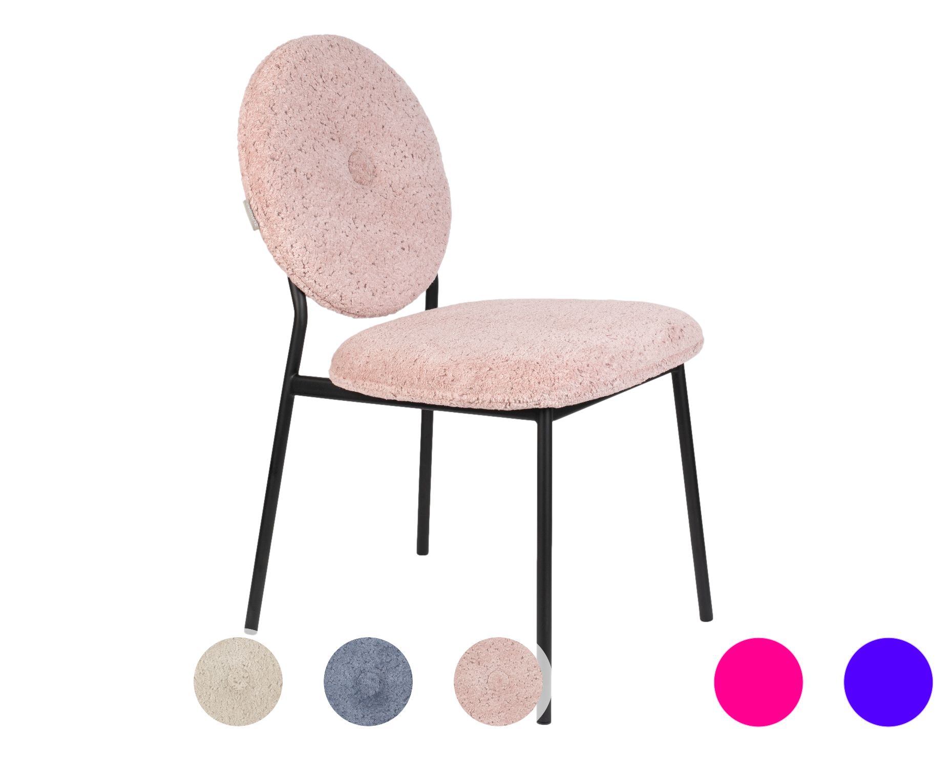 Zuiver »Mist« Designer-Stuhl grau/blau