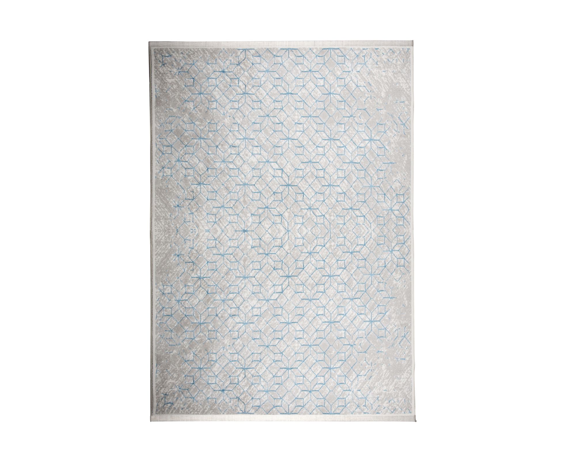 Zuiver Niederflor-Teppich Yenga 160x230 cm / Blau