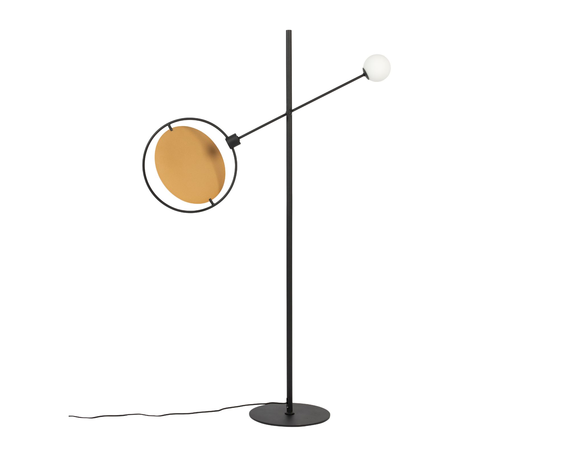 Zuiver »Sirius« Stehlampe goldener Schirm