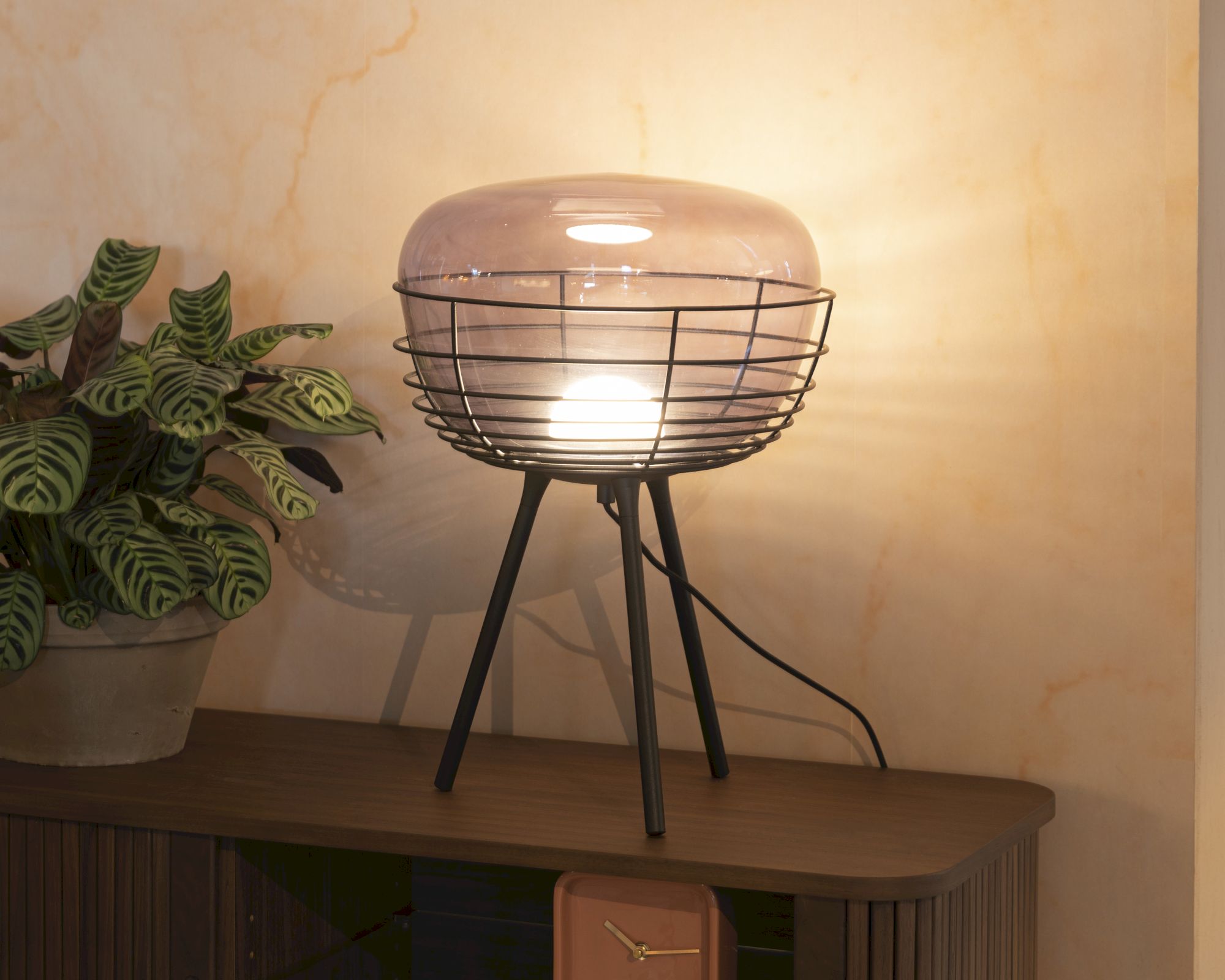 Zuiver »Smokey« Tischlampe Ø 35,5 x H 50 cm