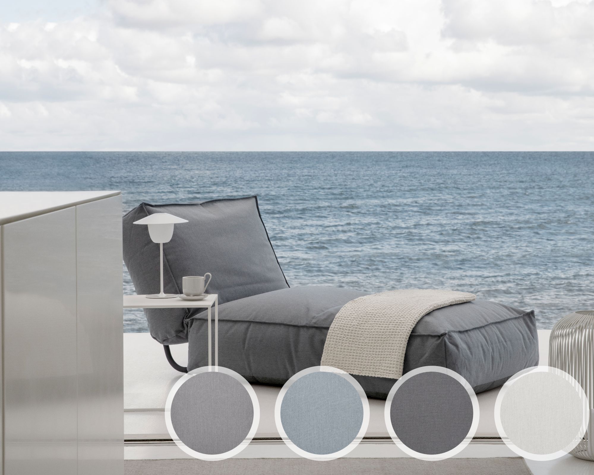 blomus »Stay« Day Bed 80 cm ocean