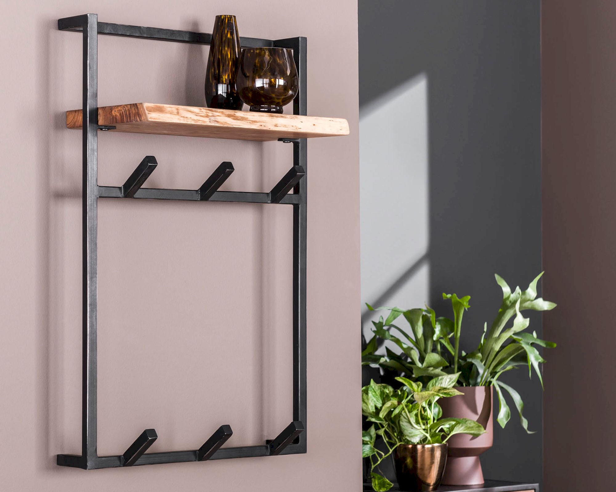 designline »Air-Solid« Garderobe Hutablage 51x80x30 cm