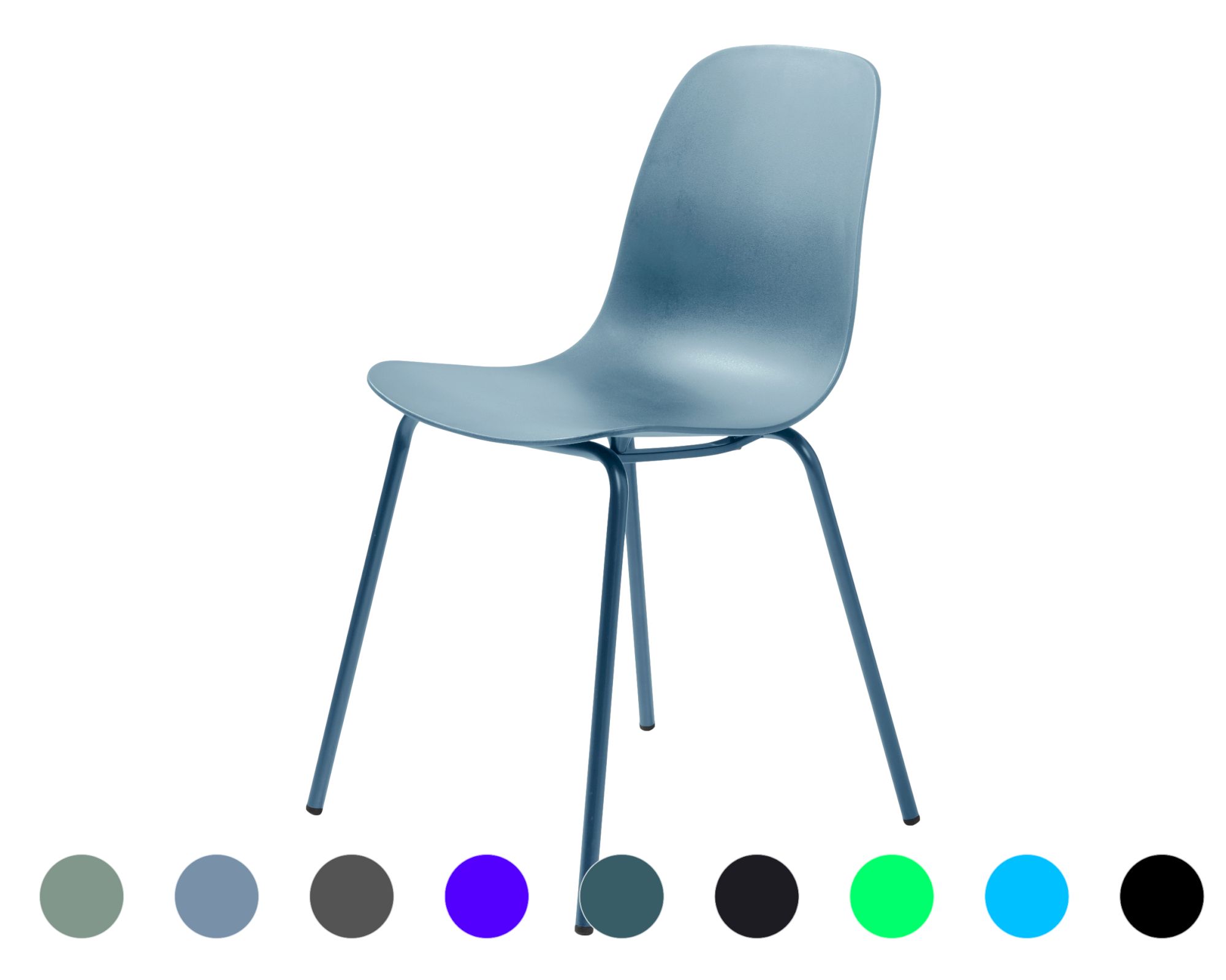 designline »Alba« Stuhl Grau