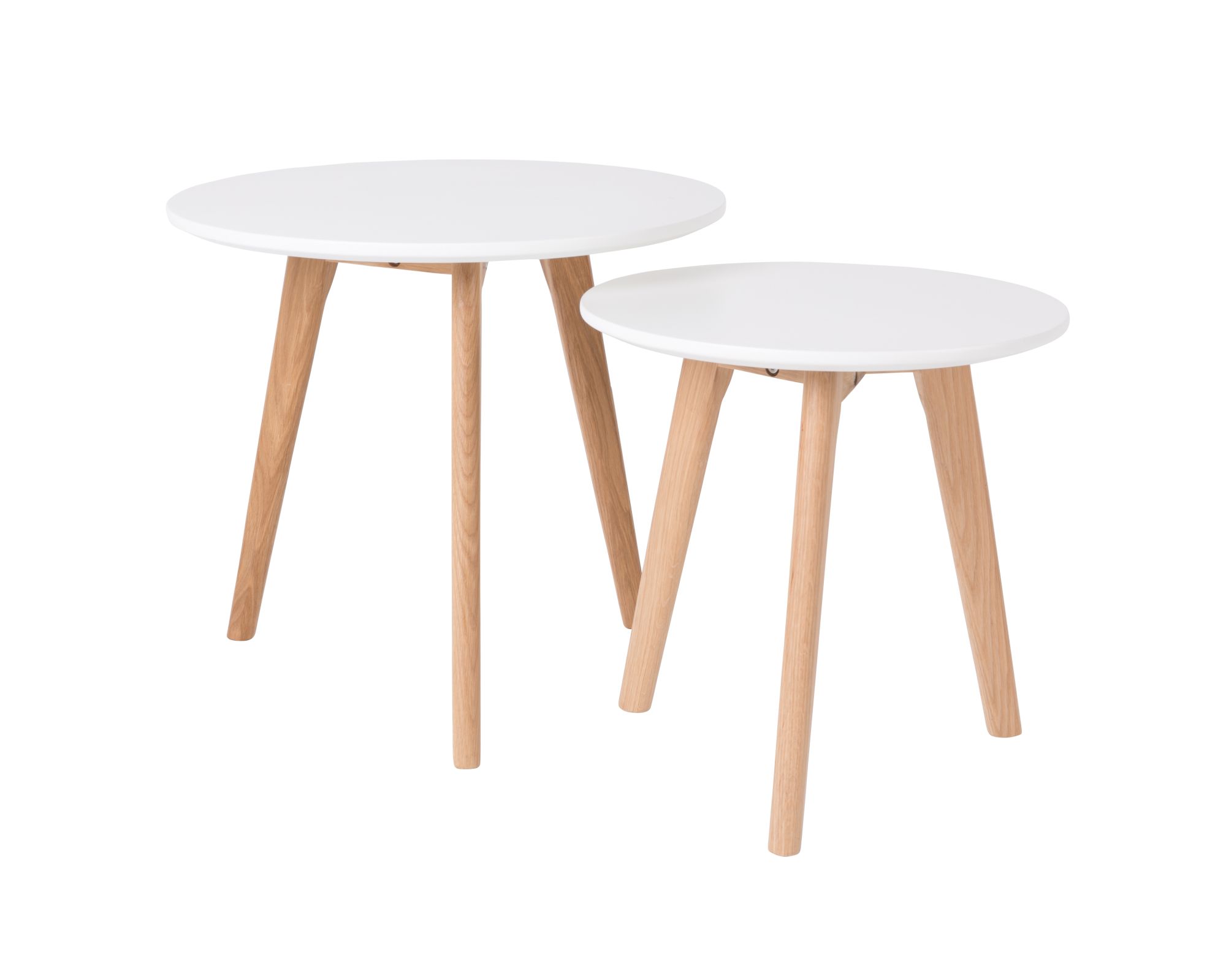 designline Beistelltisch Bodine 2er-Set Ø 40 & 50 cm
