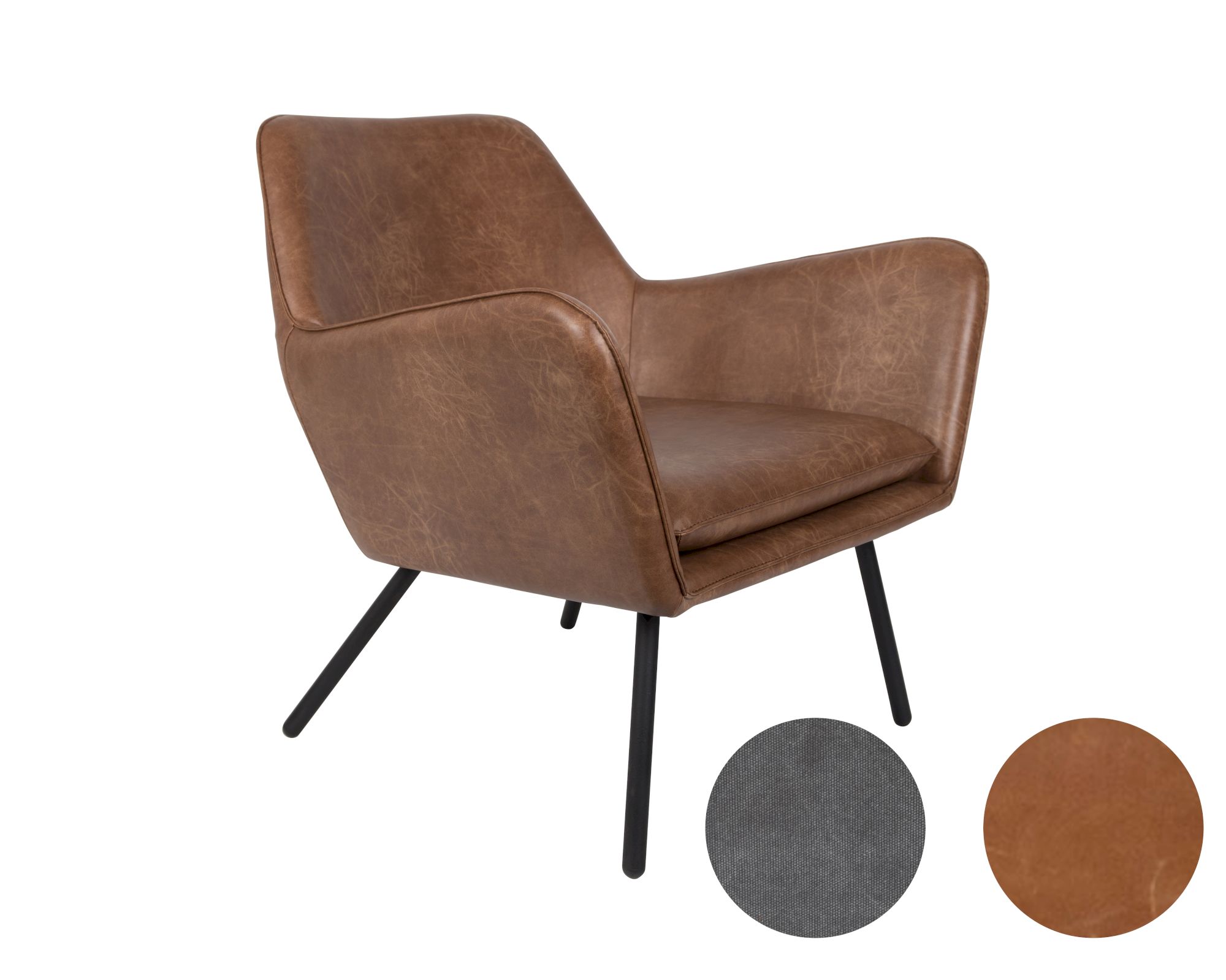 designline »Bon« Sessel Braun