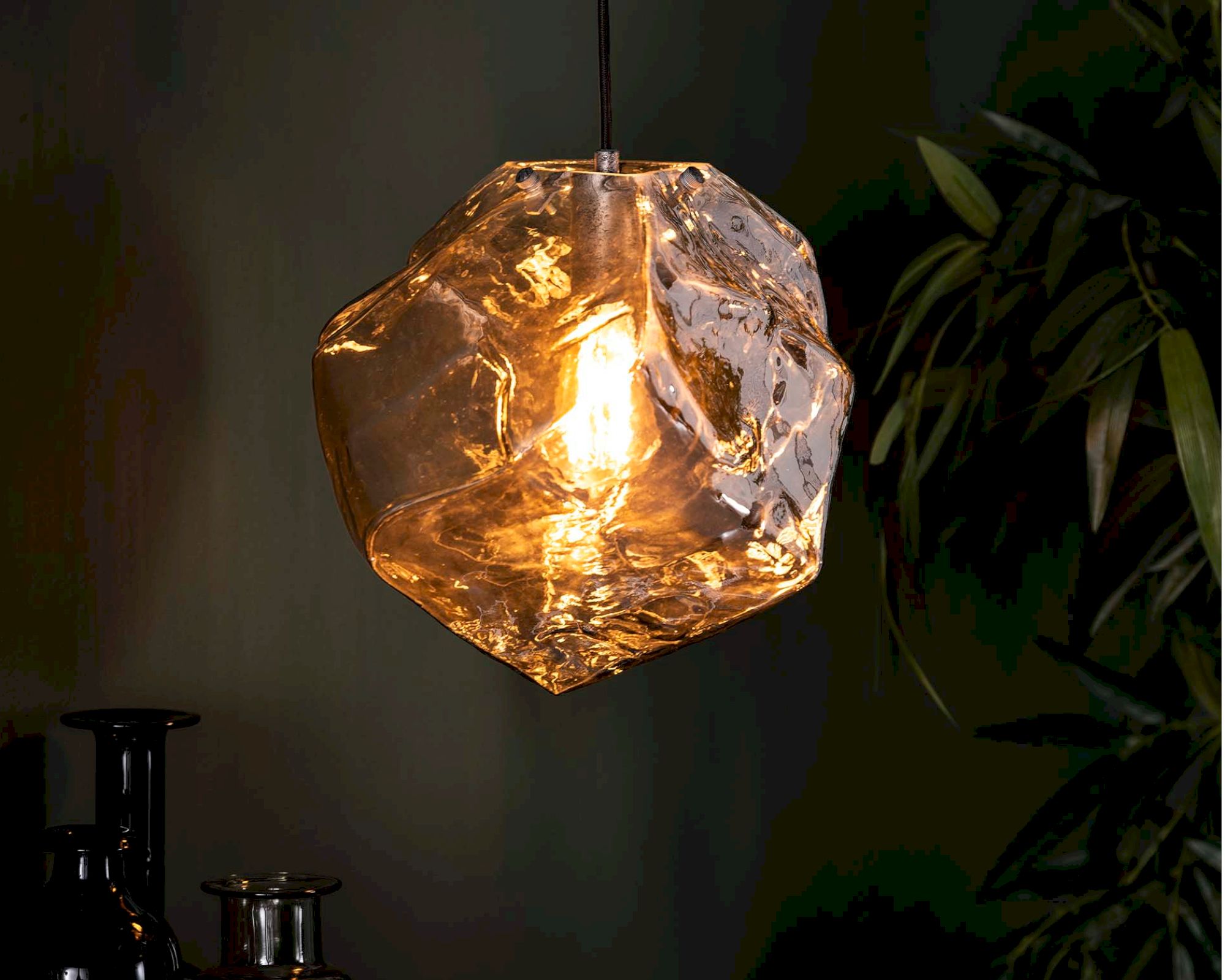 designline »Clear Rock« Hängelampe II 28x150x28 cm