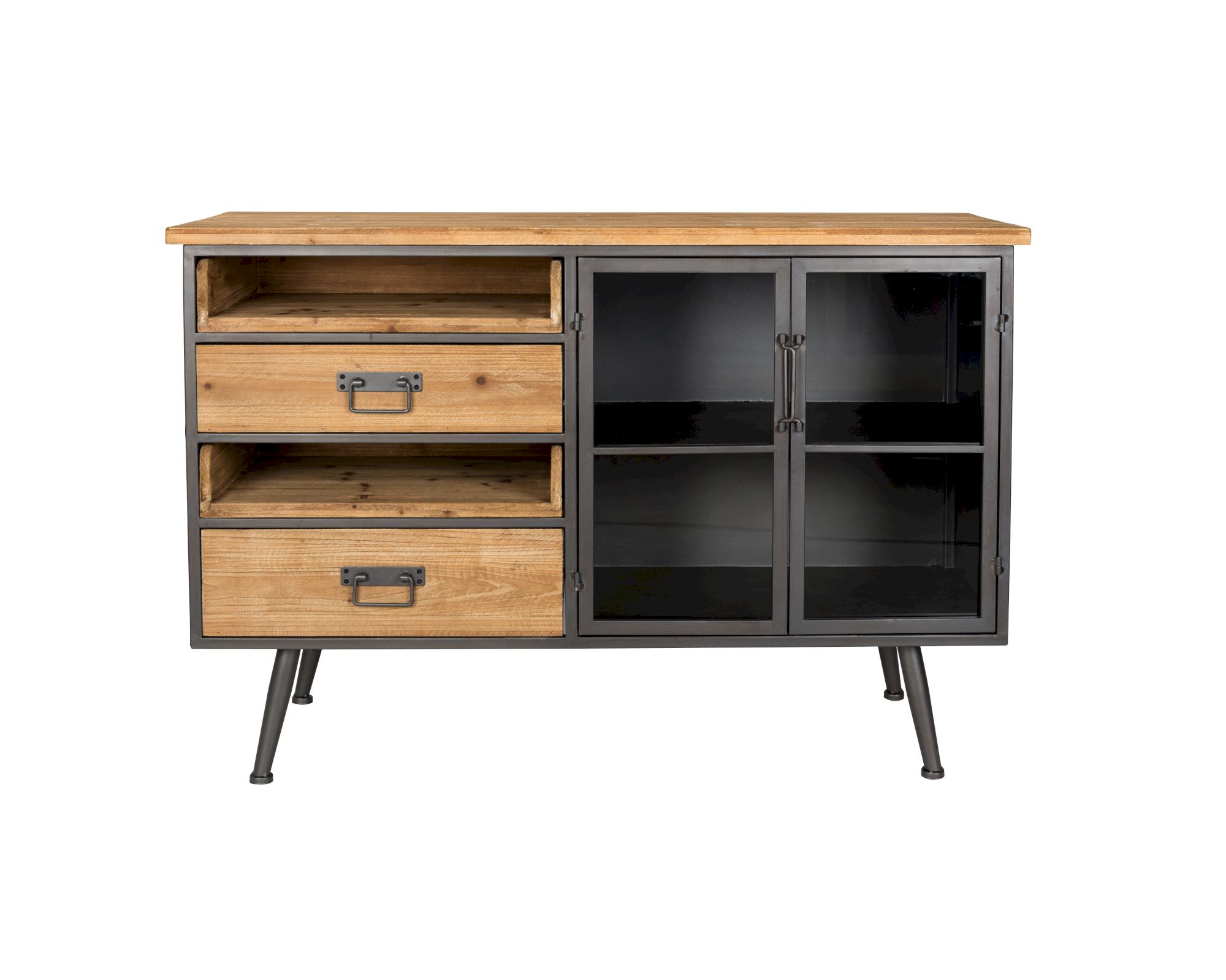 designline »Damian« Sideboard 2 Schubfächer, 2 Türen, 2 offene Fächer