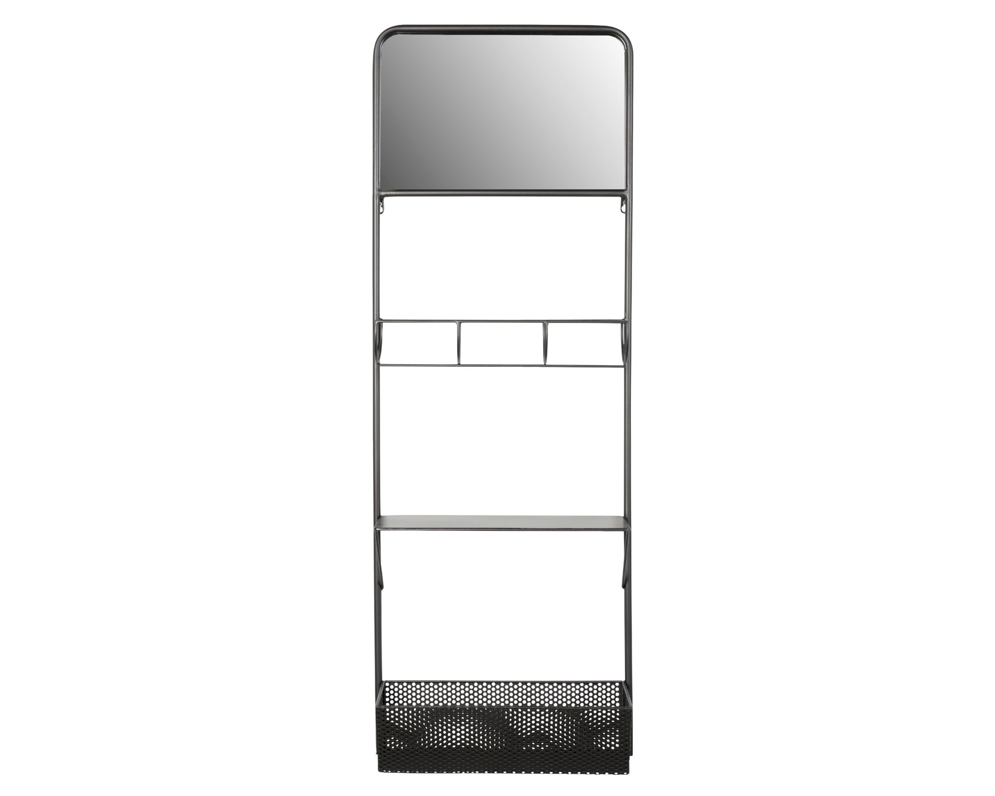 designline »Djay« Wandregal mit Spiegel 43x120 cm