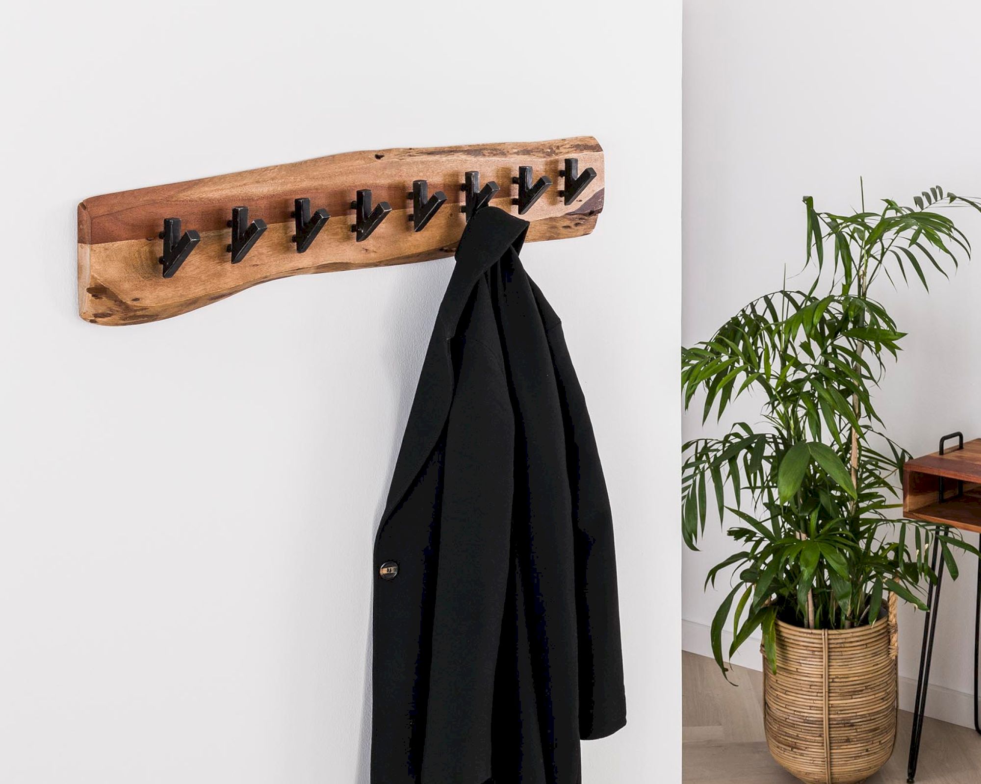 designline »Edge« Garderobe 8 Haken 90x15x9 cm