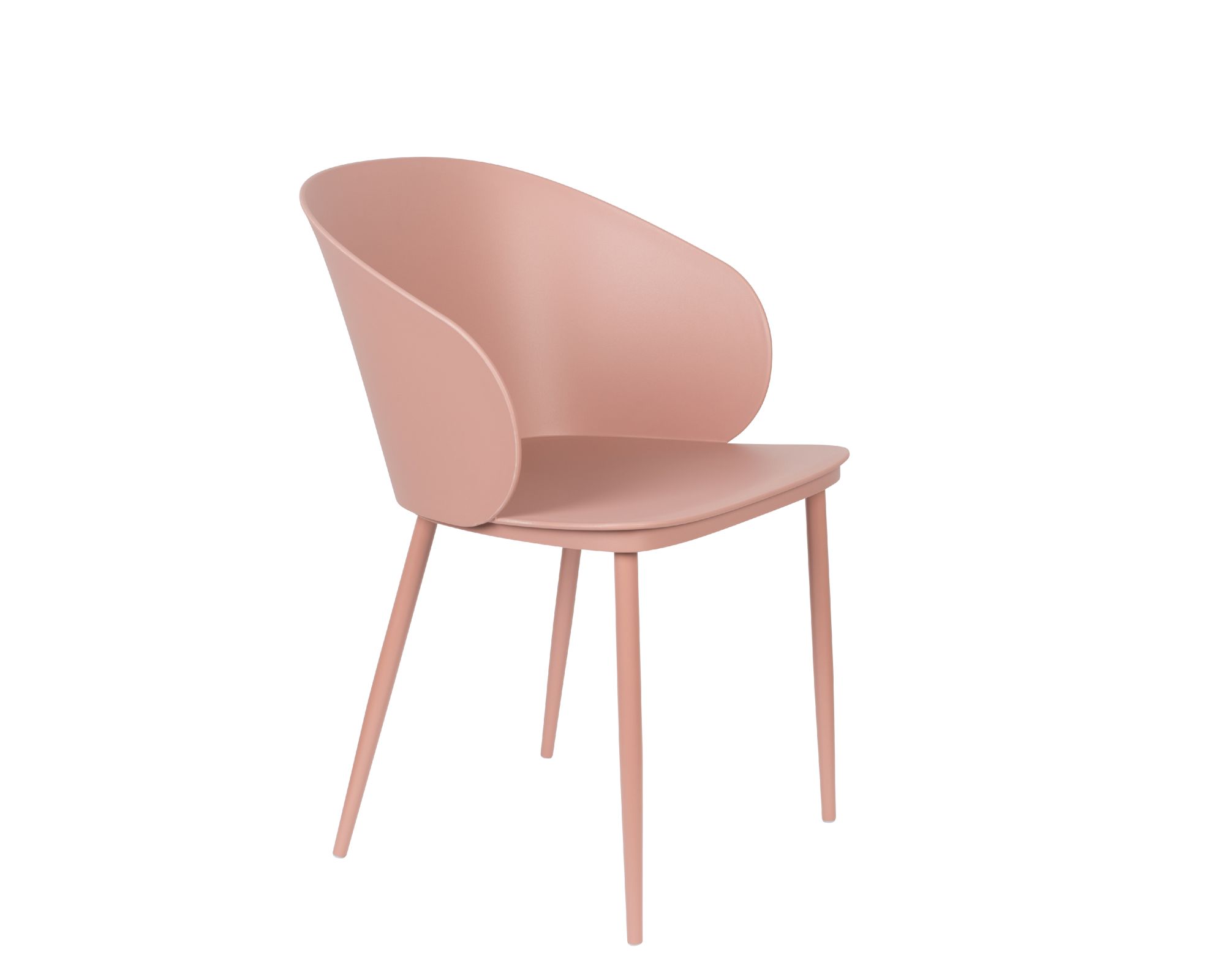 designline »Gigi« Stuhl pink Polypropylen