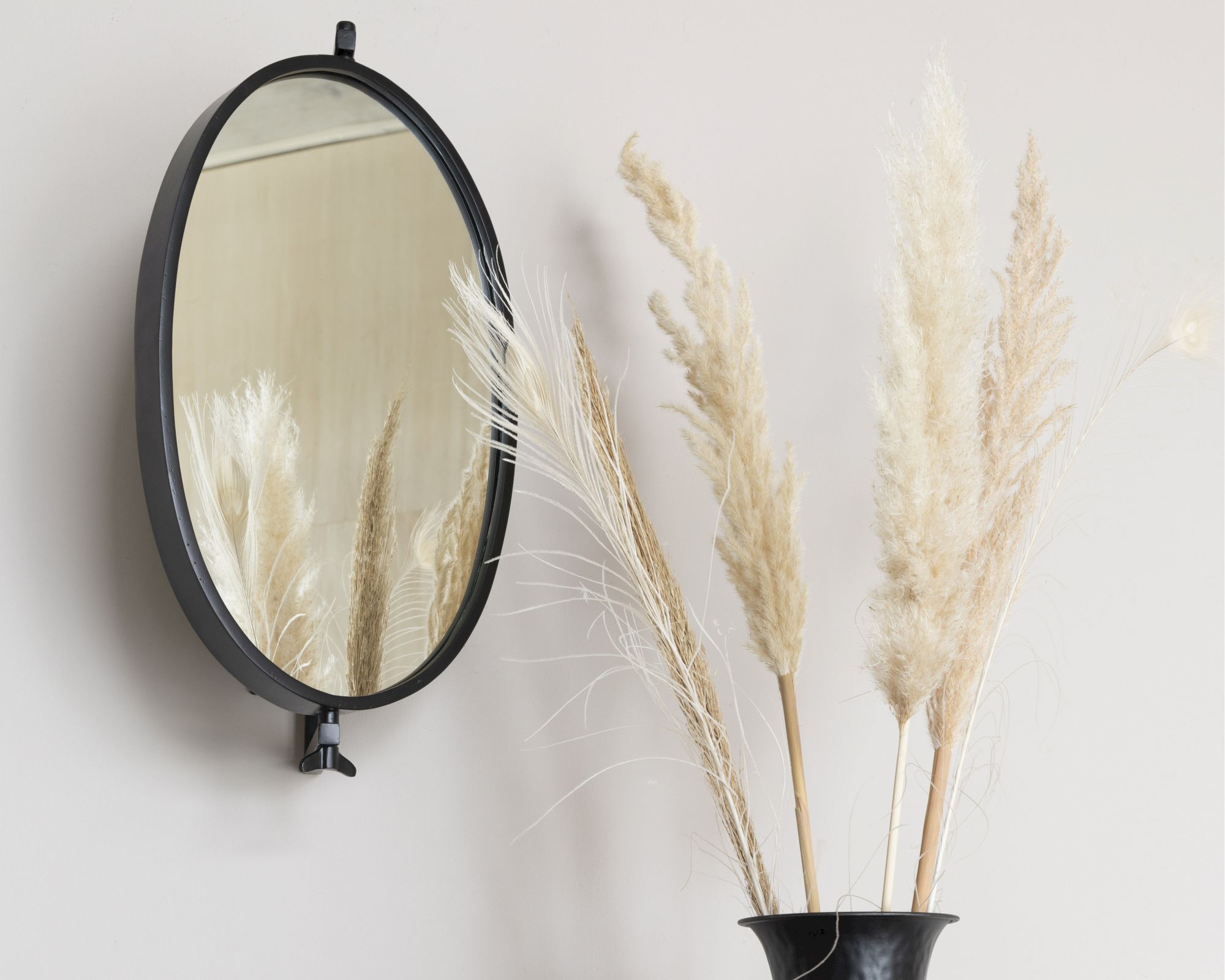 designline »Lara« Wandspiegel schwarz