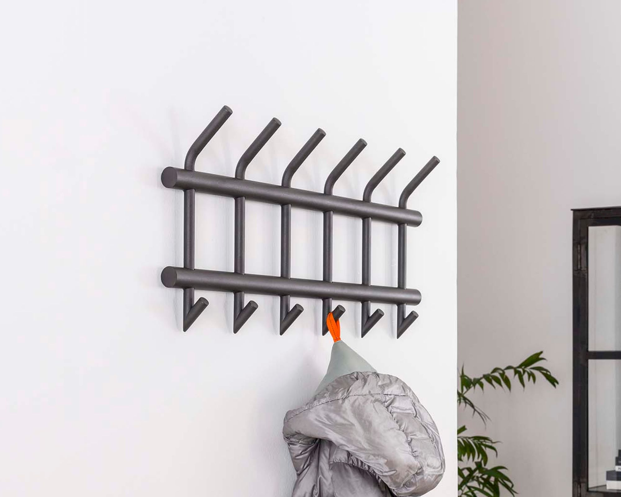 designline »Lelo« Garderobe 6 Haken 67x33x10 cm