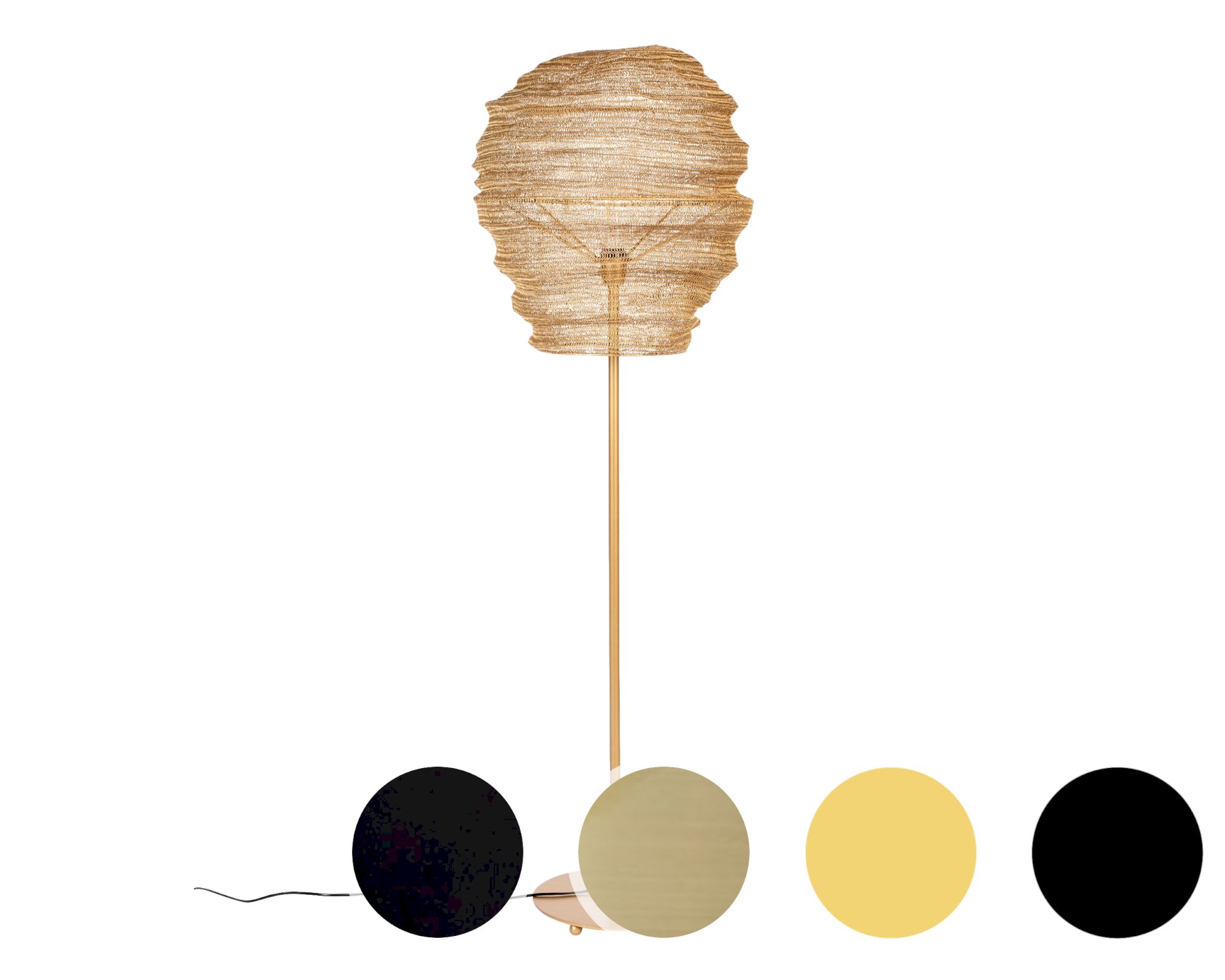 designline »Lena« Stehlampe Schwarz