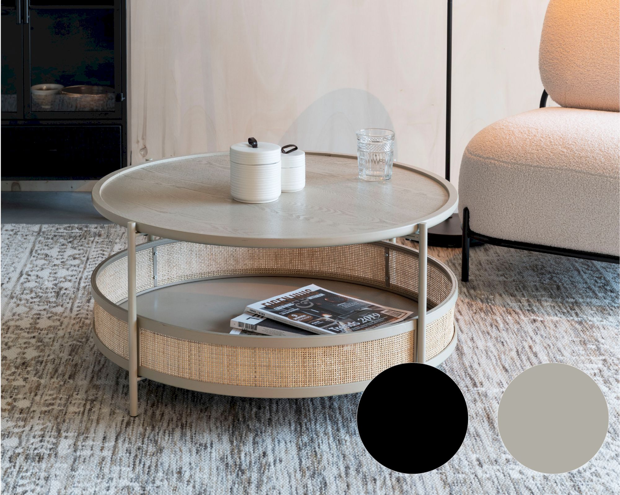 designline »Makoto« Coffee Table beige